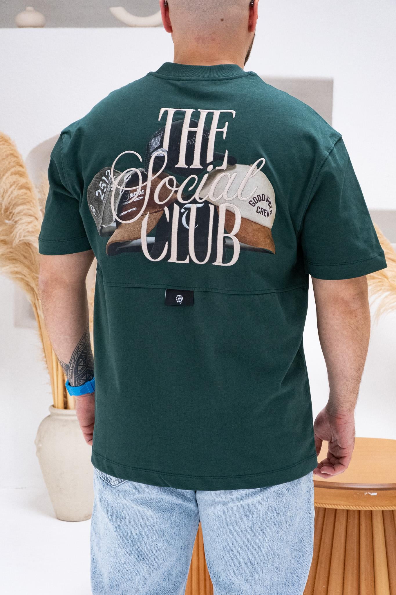Baskılı Ve Nakışlı Oversize T-Shirt (TSY45)