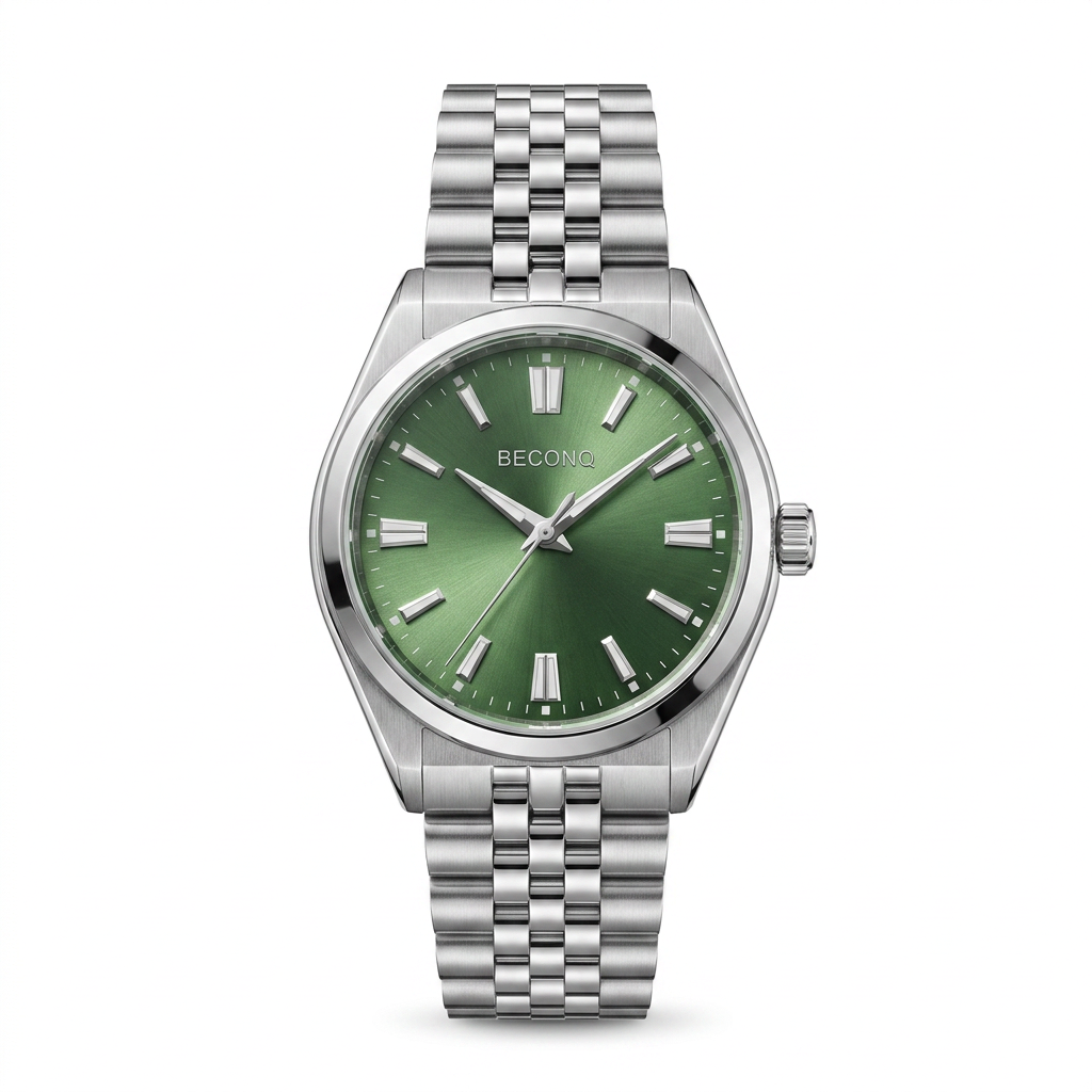 Beconq Imperial Sapphire Çelik Kordon Erkek Kol Saati (132)