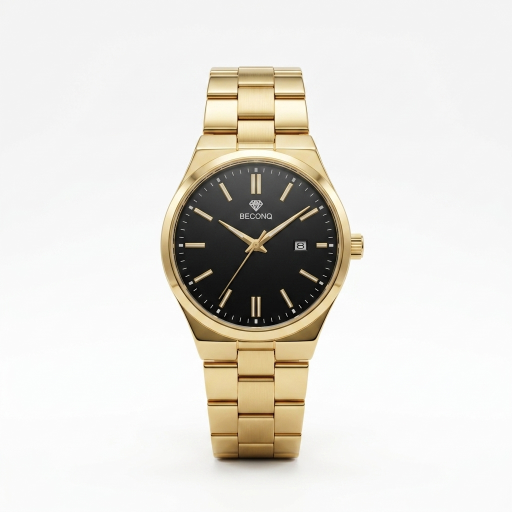 Beconq Prestige Collection Çelik Kordon Erkek Kol Saati (127)
