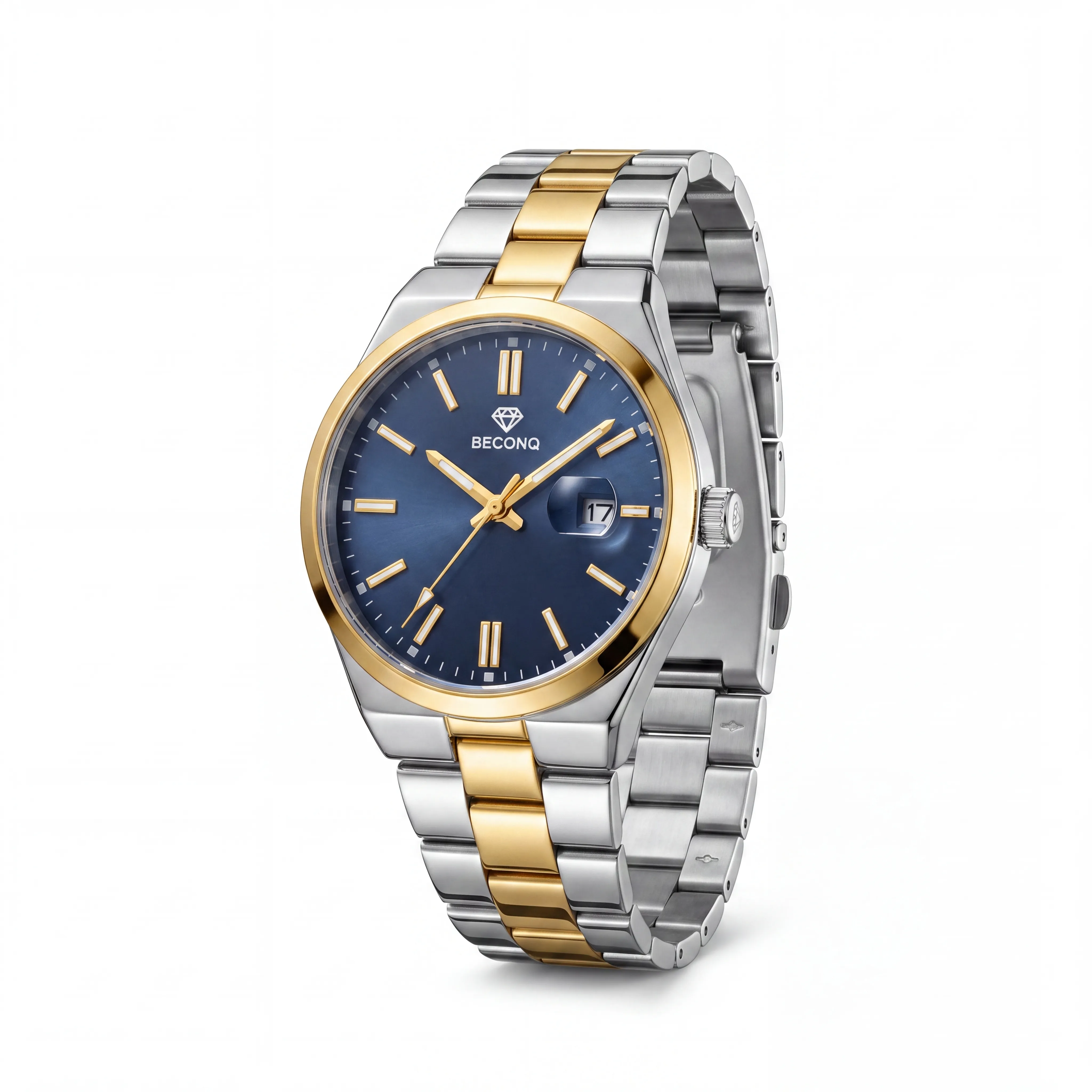 Beconq Prestige Collection Çelik Kordon Erkek Kol Saati (128)
