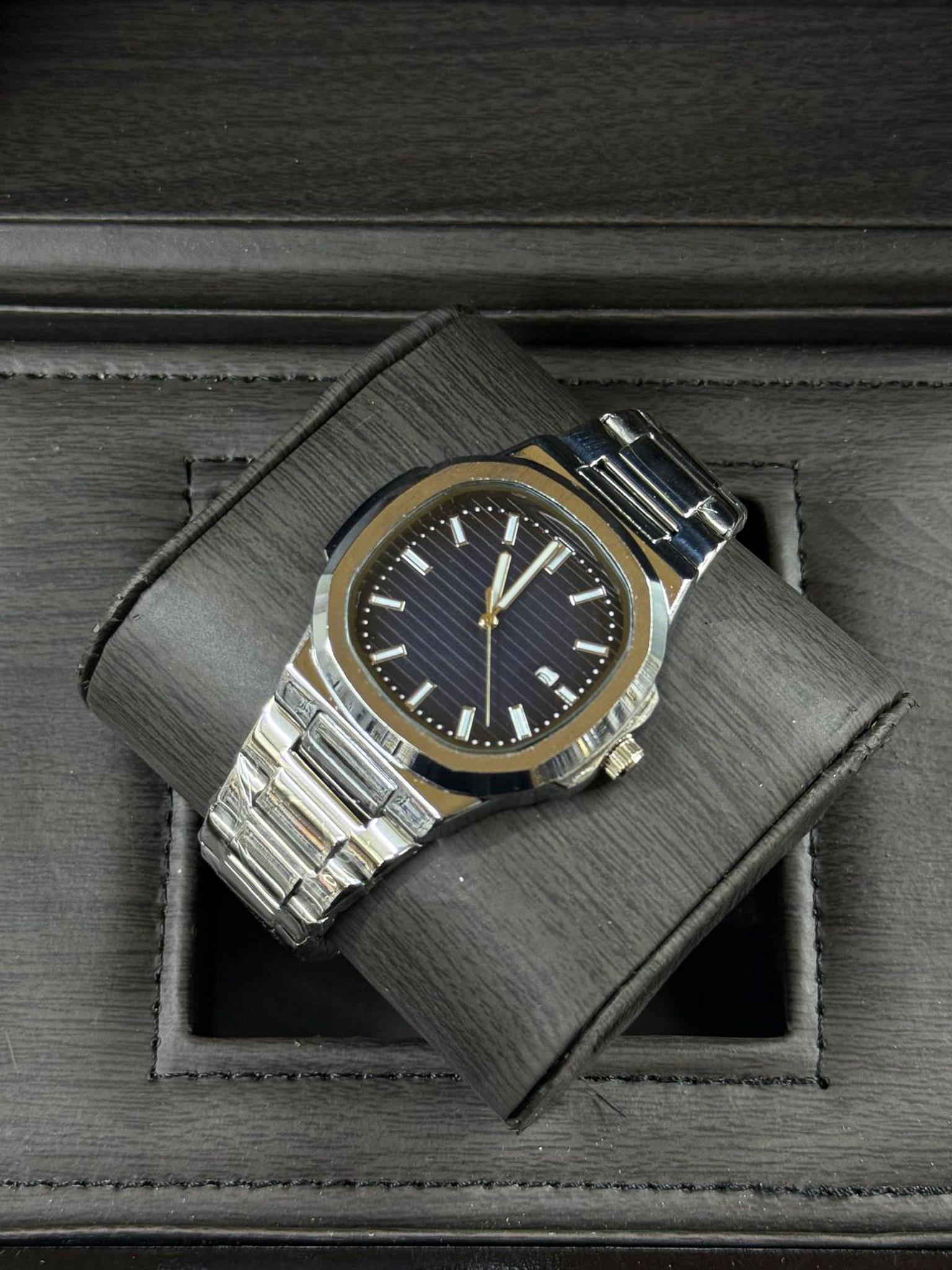 Çelik Kordon Lüks Erkek Kol Saati - Nautilus Serisi (30)