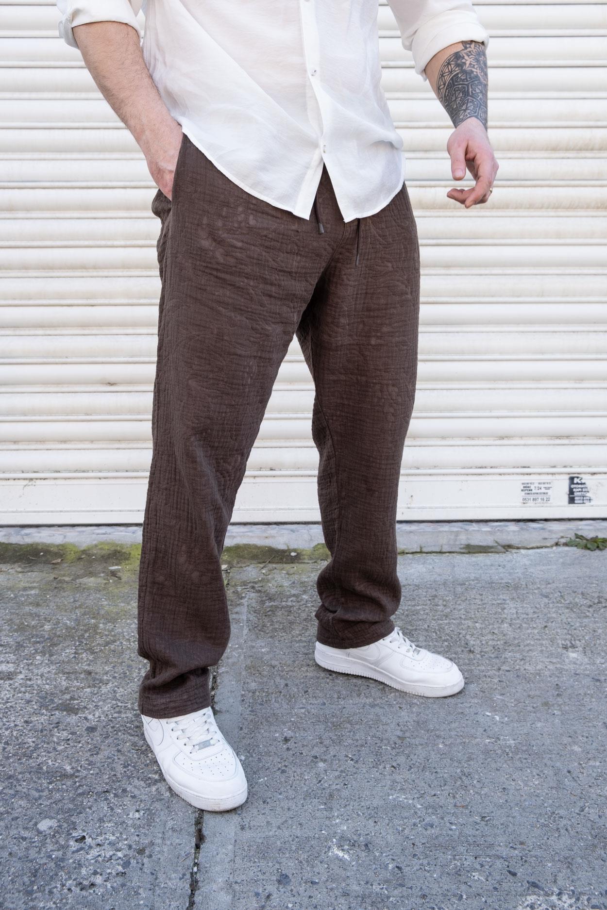 Çiçek Desenli Rahat Kalıp Jogger (JGK21)