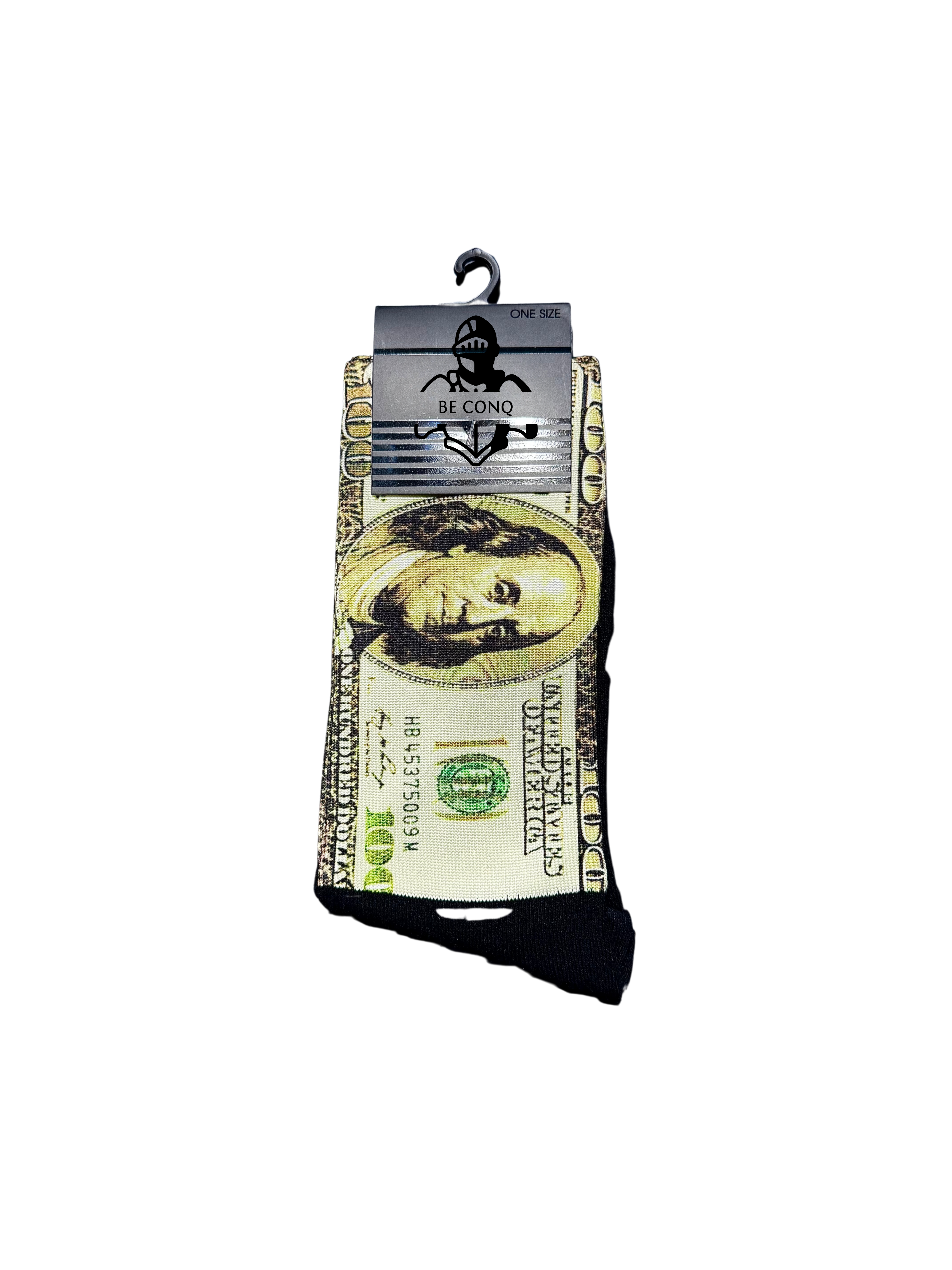 Dolar Baskılı Unisex Çorap