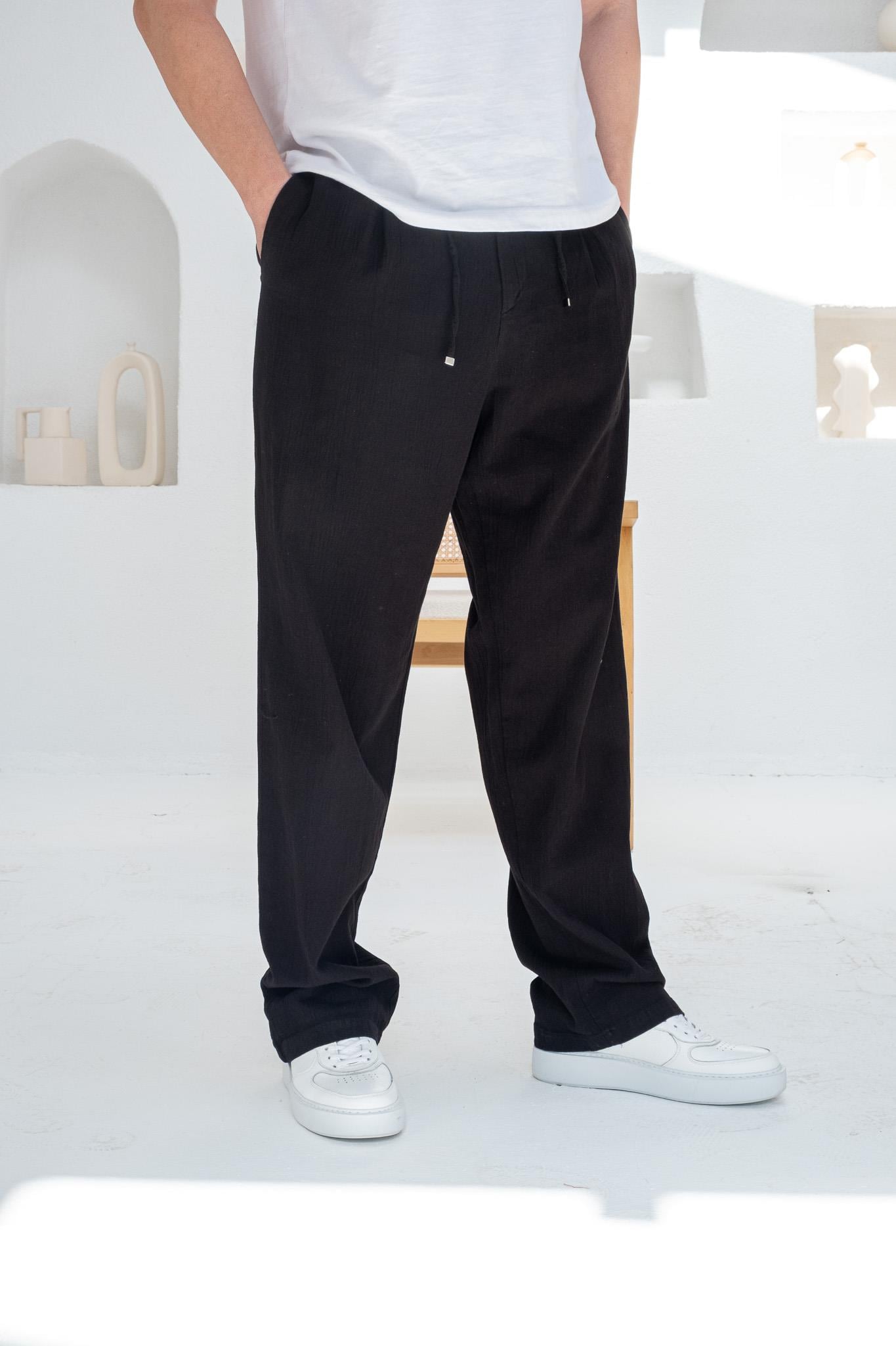 Fırçalı Modal Kumaş Rahat Kalıp Jogger (JGS33) 