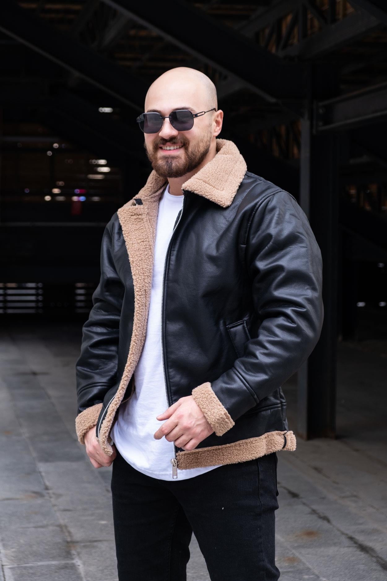İçi Kürklü Deri Mont (MRCSKR05)