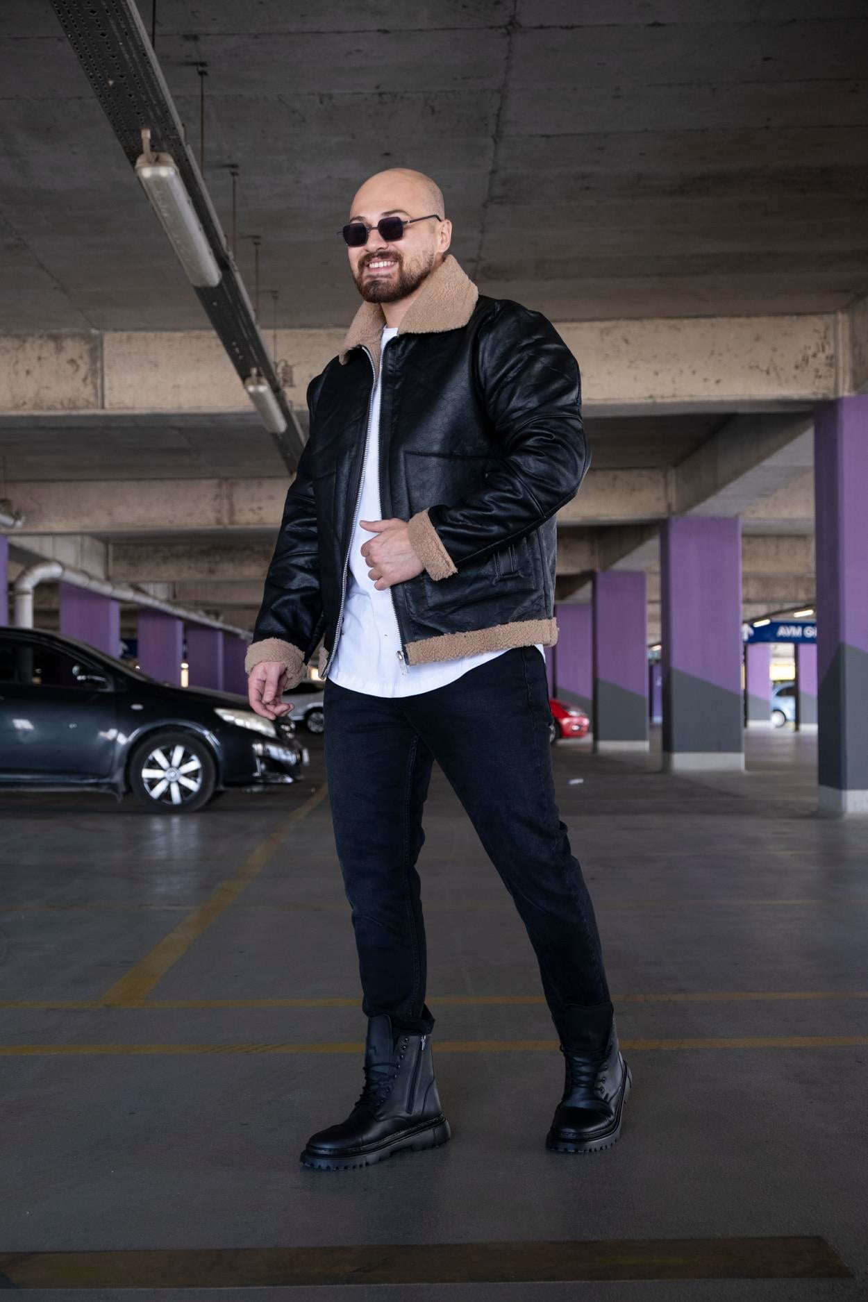 İçi Kürklü Deri Mont (MTSK04)