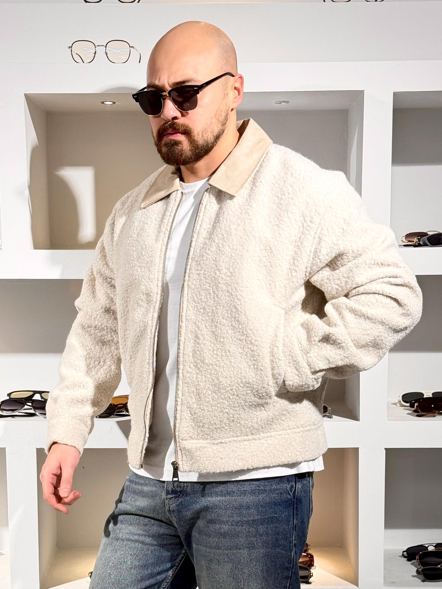 İthal Kıvırcık Kaşe Mont (MTKR65)