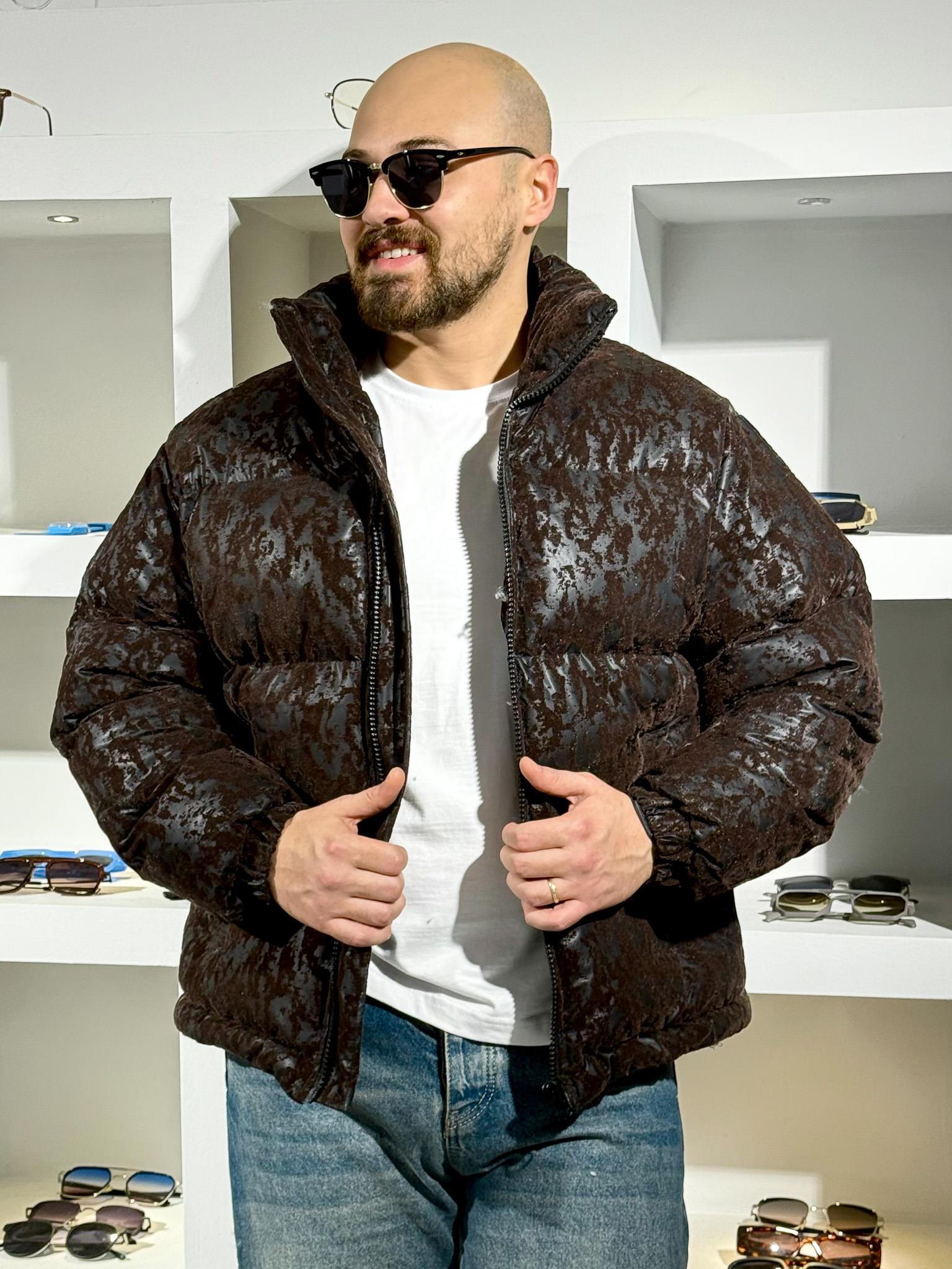 Kendinden Desenli Şişme Mont (MTKA66)