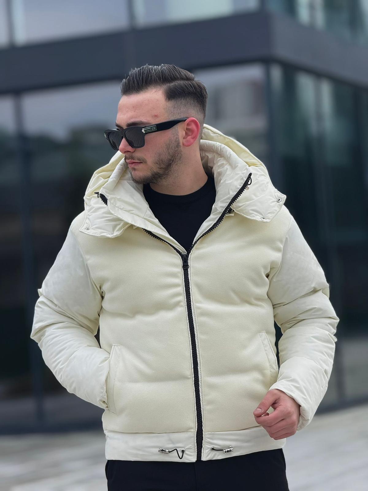 Nubuk Kapişonlu Mont (İGB06)