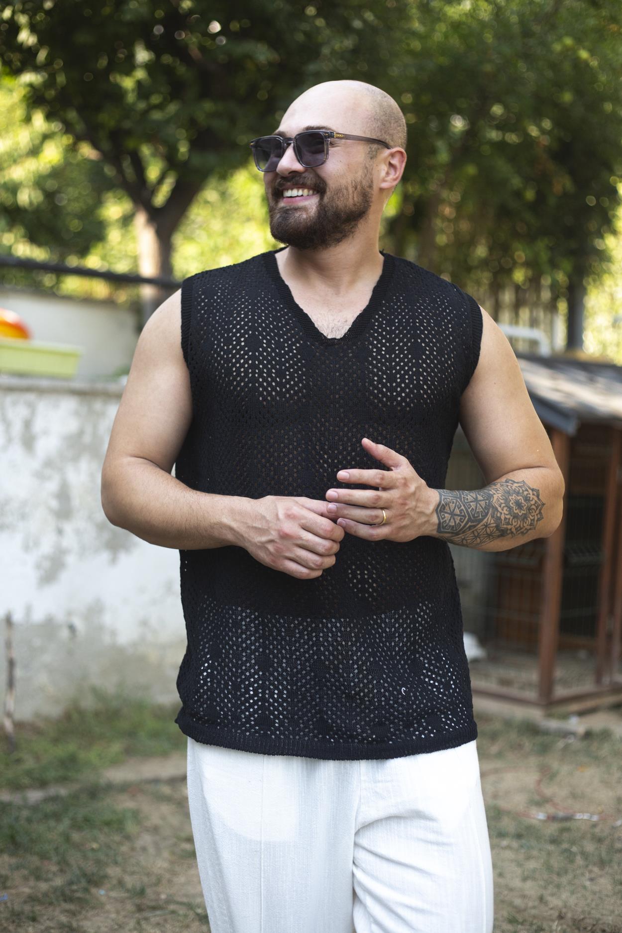 Örme Triko Rahat Kalıp Atlet (TSS86)