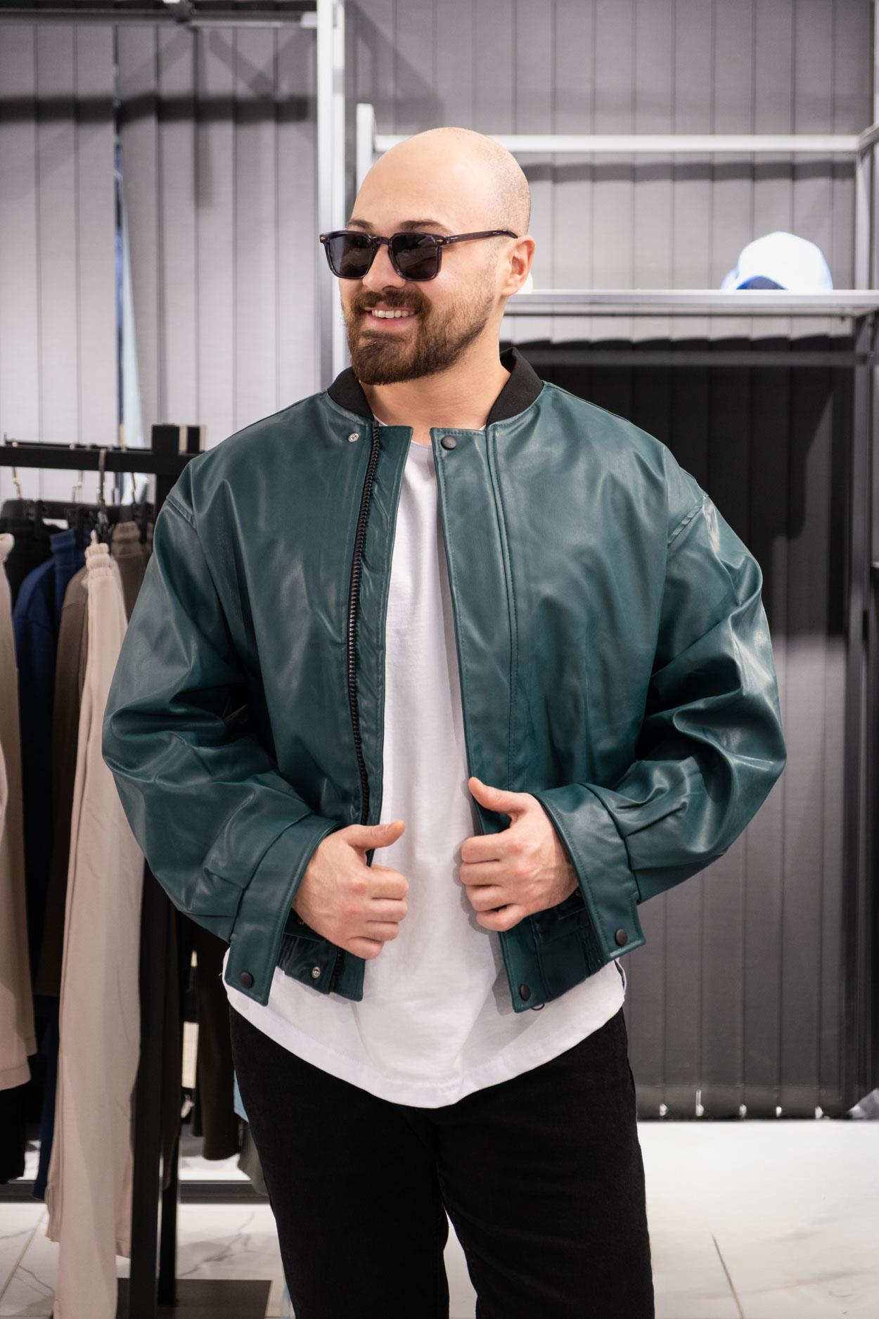 Oversize Deri Ceket (İCY01)