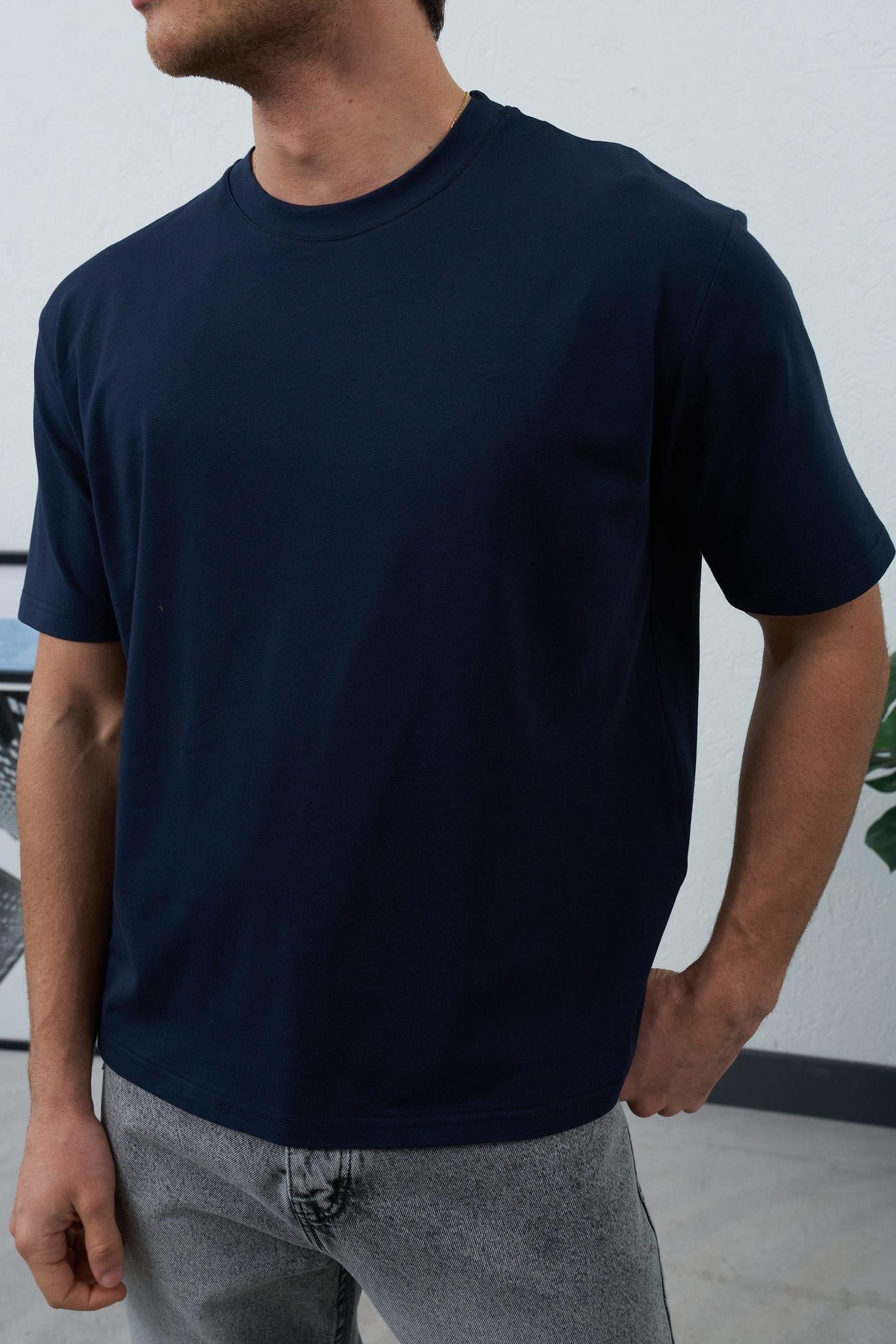 Oversize Kalıp Düz Renk T-Shirt (TSL38)
