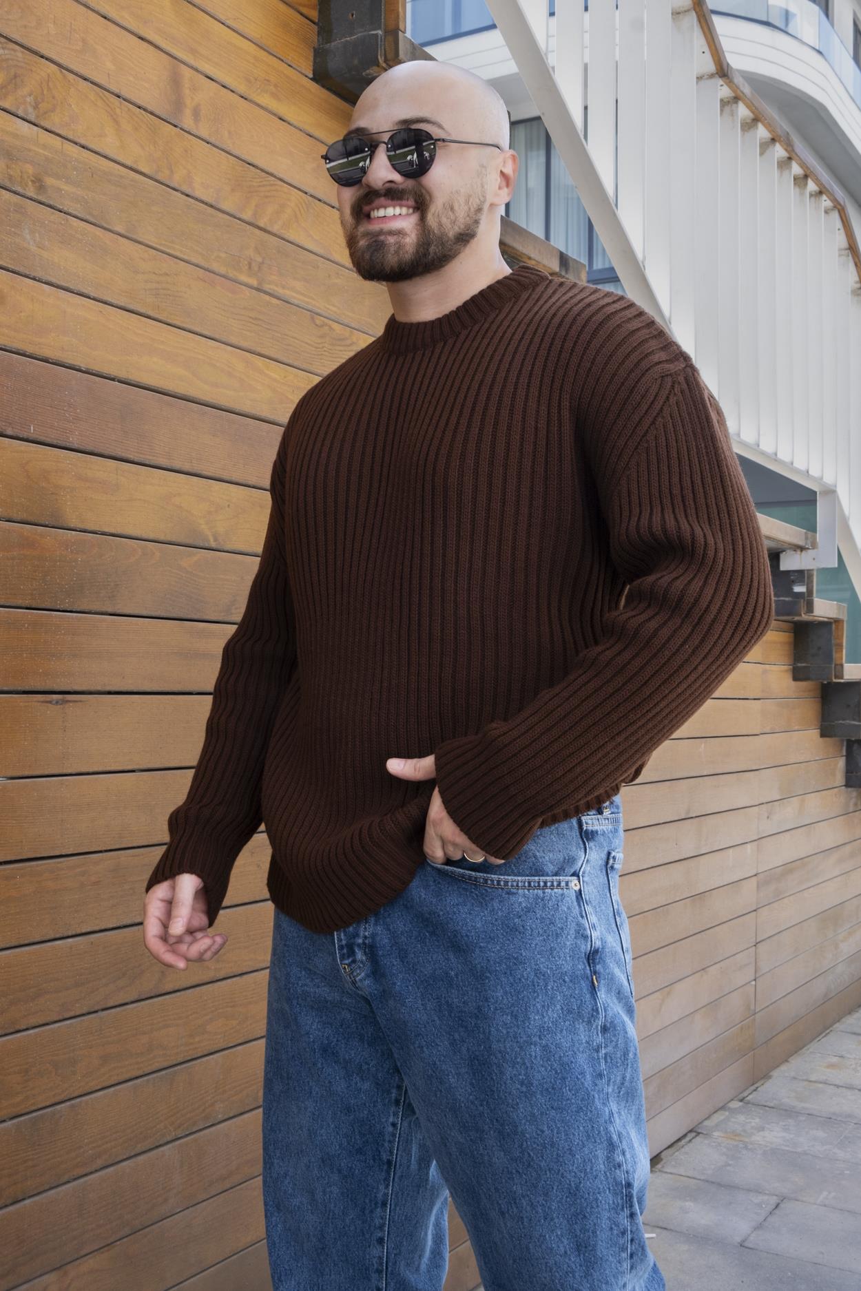 Oversize Örme Kazak (SVTK18)