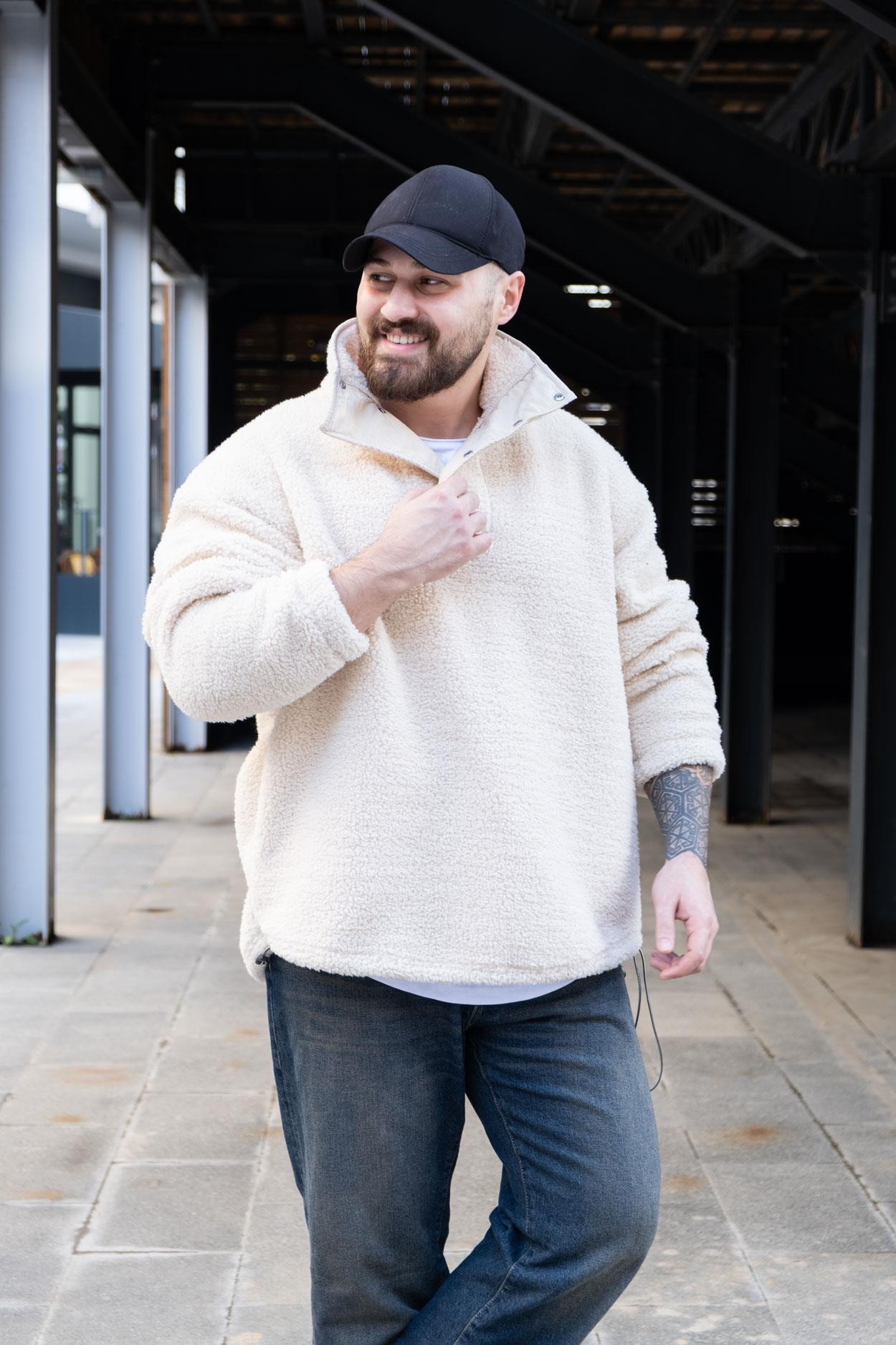 Oversize Peluş Sweatshirt (SVTK38)