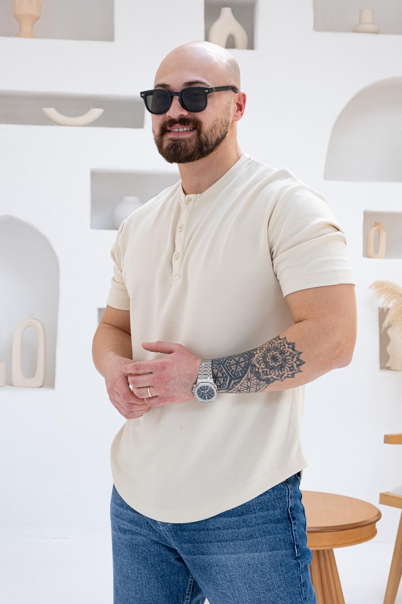 Oysho Kumaş Düğmeli T-shirt (TSK56)