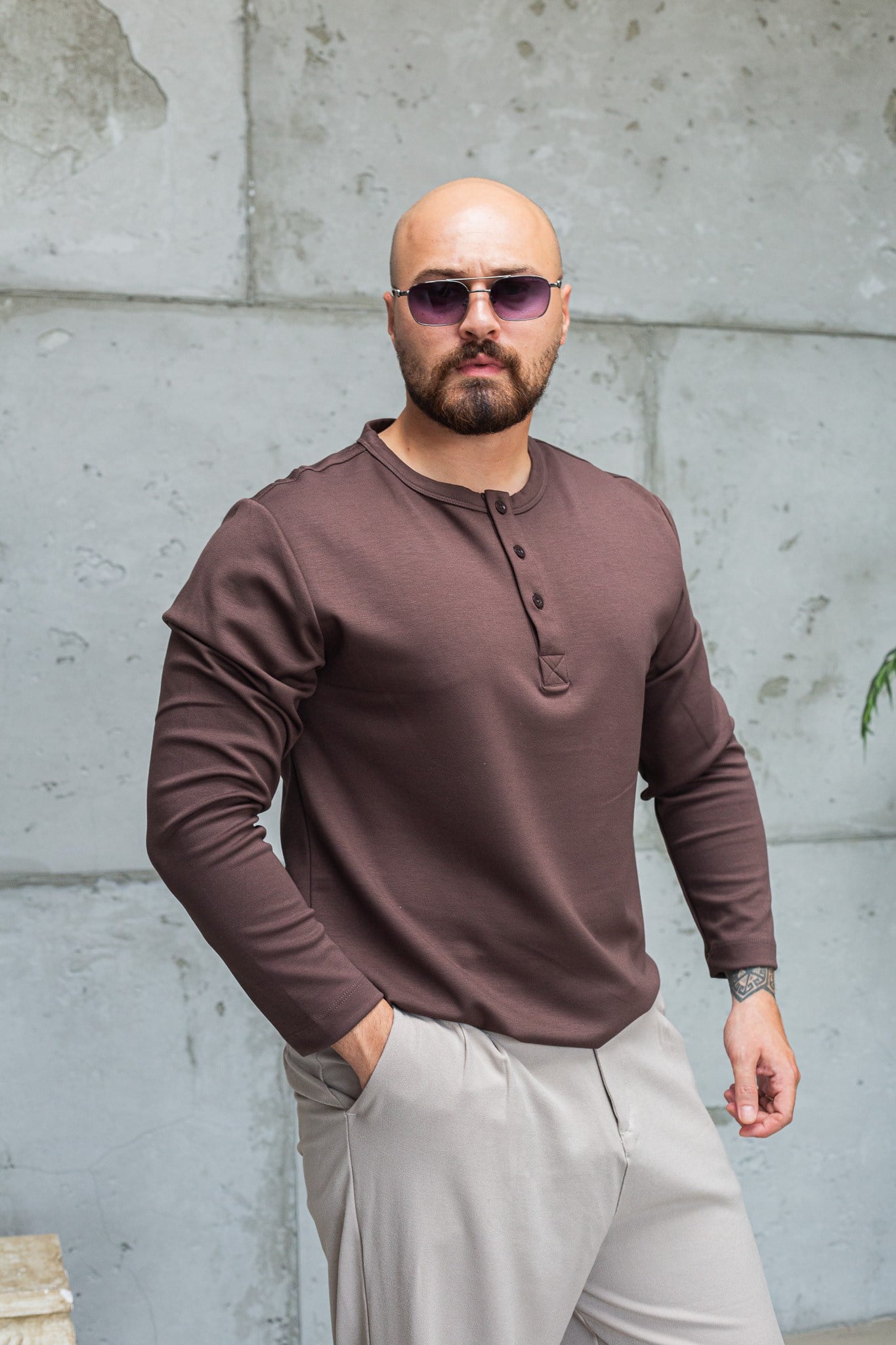 Oysho Kumaş Düğmeli Uzun Kol Sweat (SVTKA96)