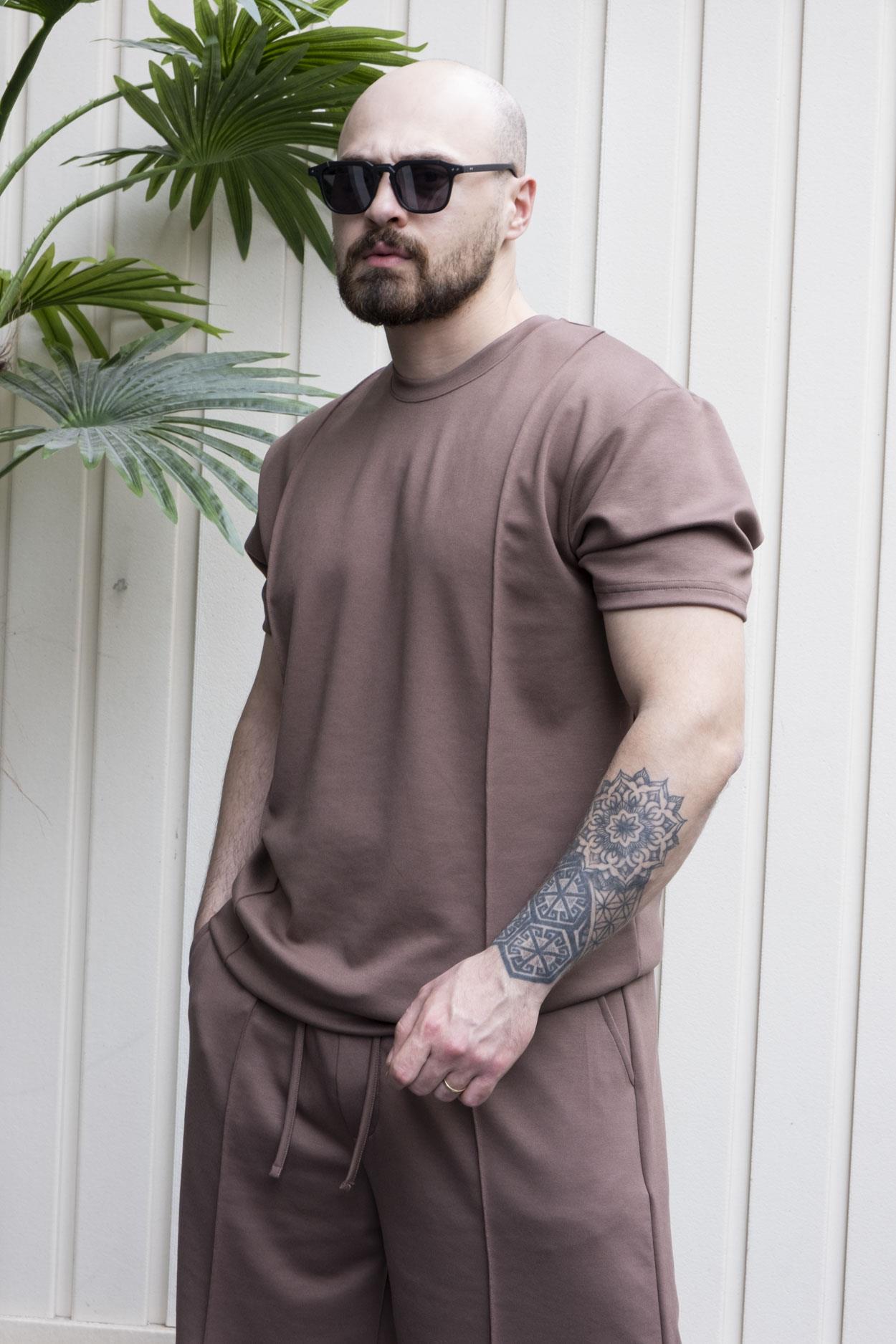 Oysho Kumaş Şort/Tshirt Takım (TKKA08) · 2