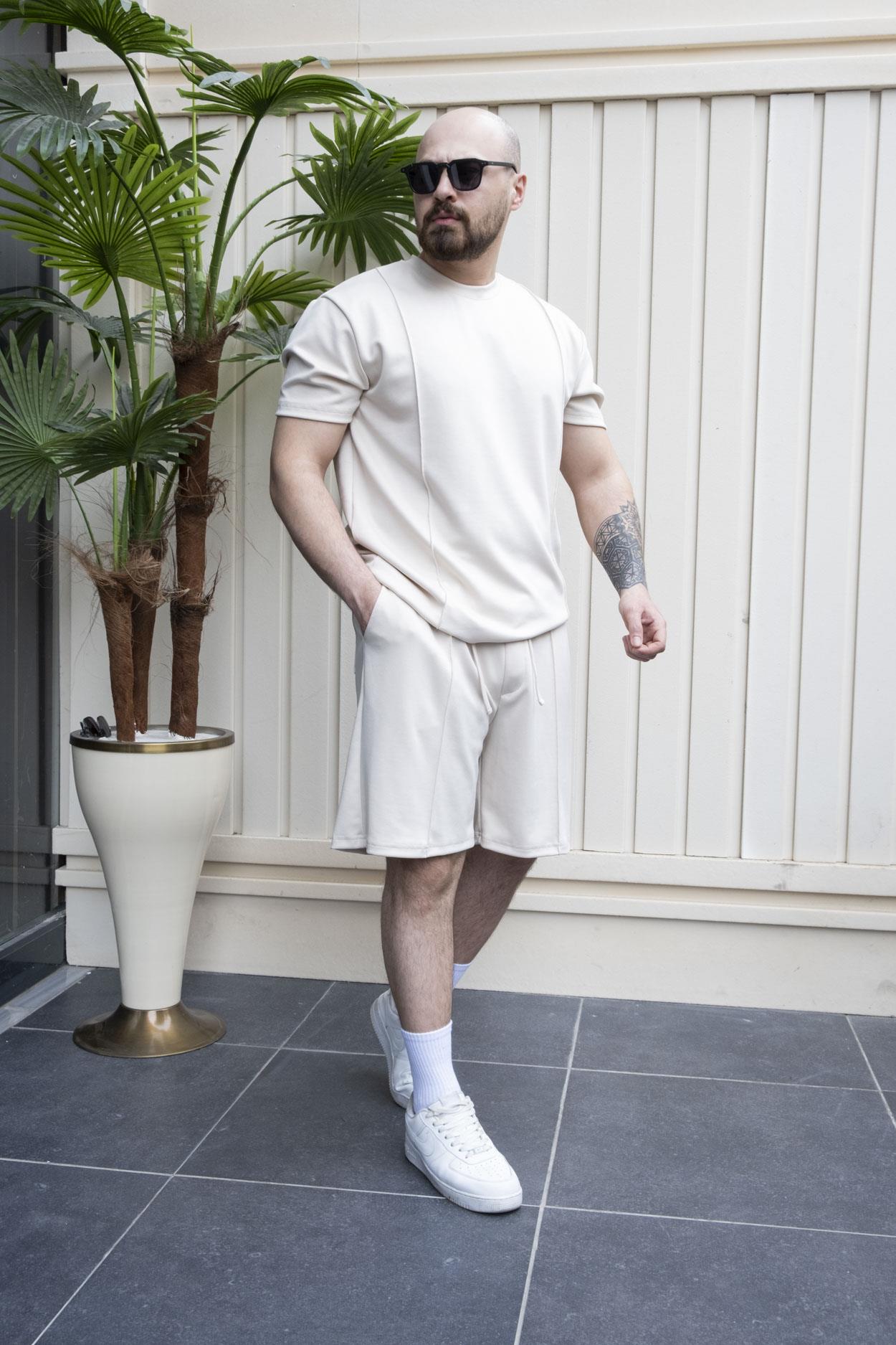 Oysho Kumaş Şort/Tshirt Takım (TKKR08)