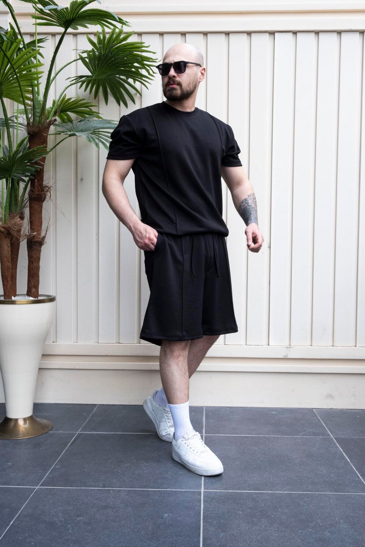 Oysho Kumaş Şort/Tshirt Takım (TKS08) · 2