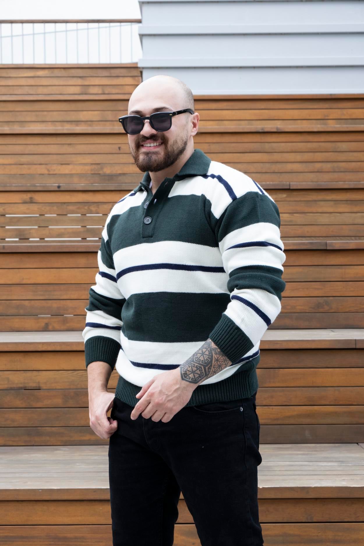 Polo Yaka Örme Kazak (SVTY24)