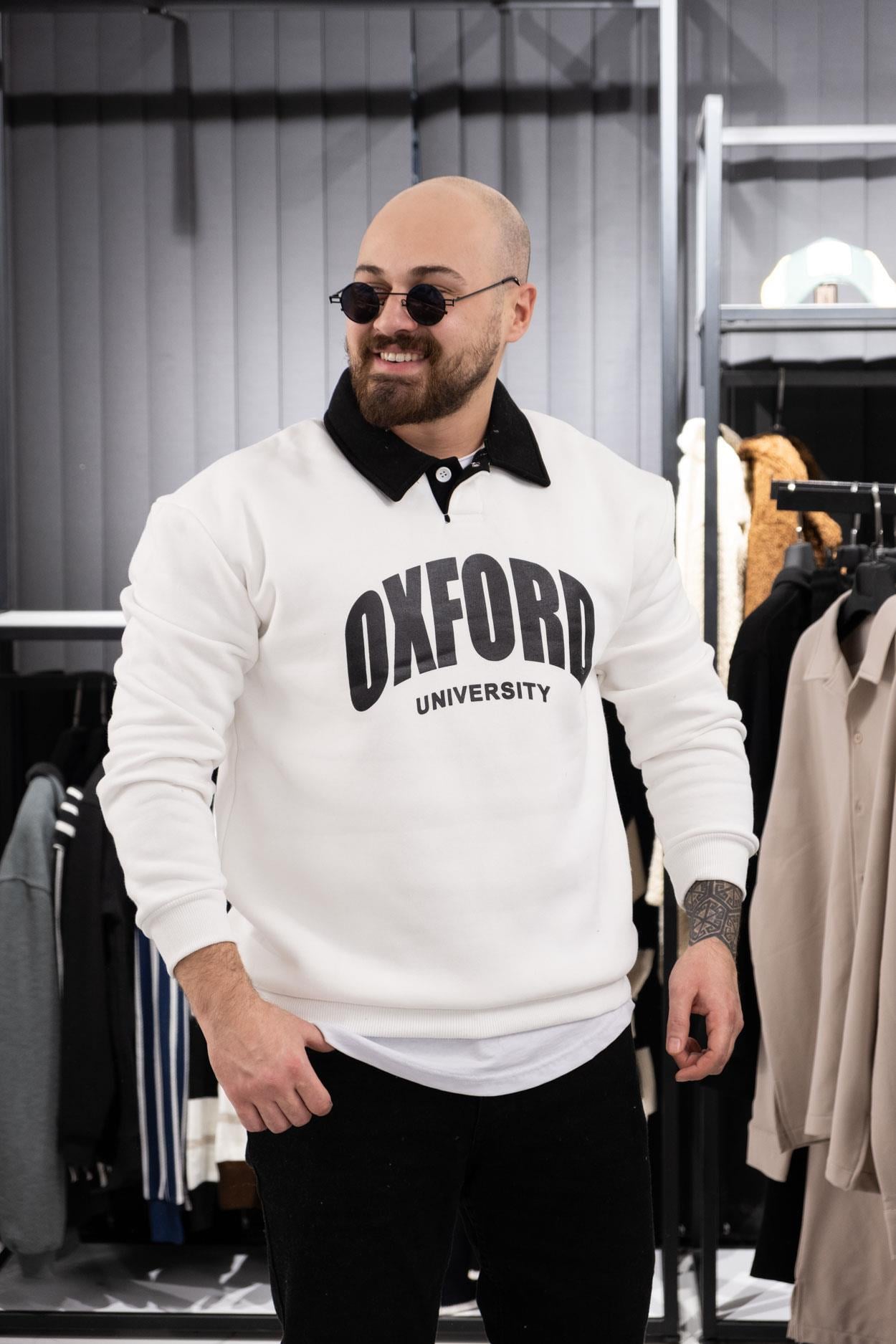 Polo Yaka Üç İplik Sweatshirt (K-SWTB5)