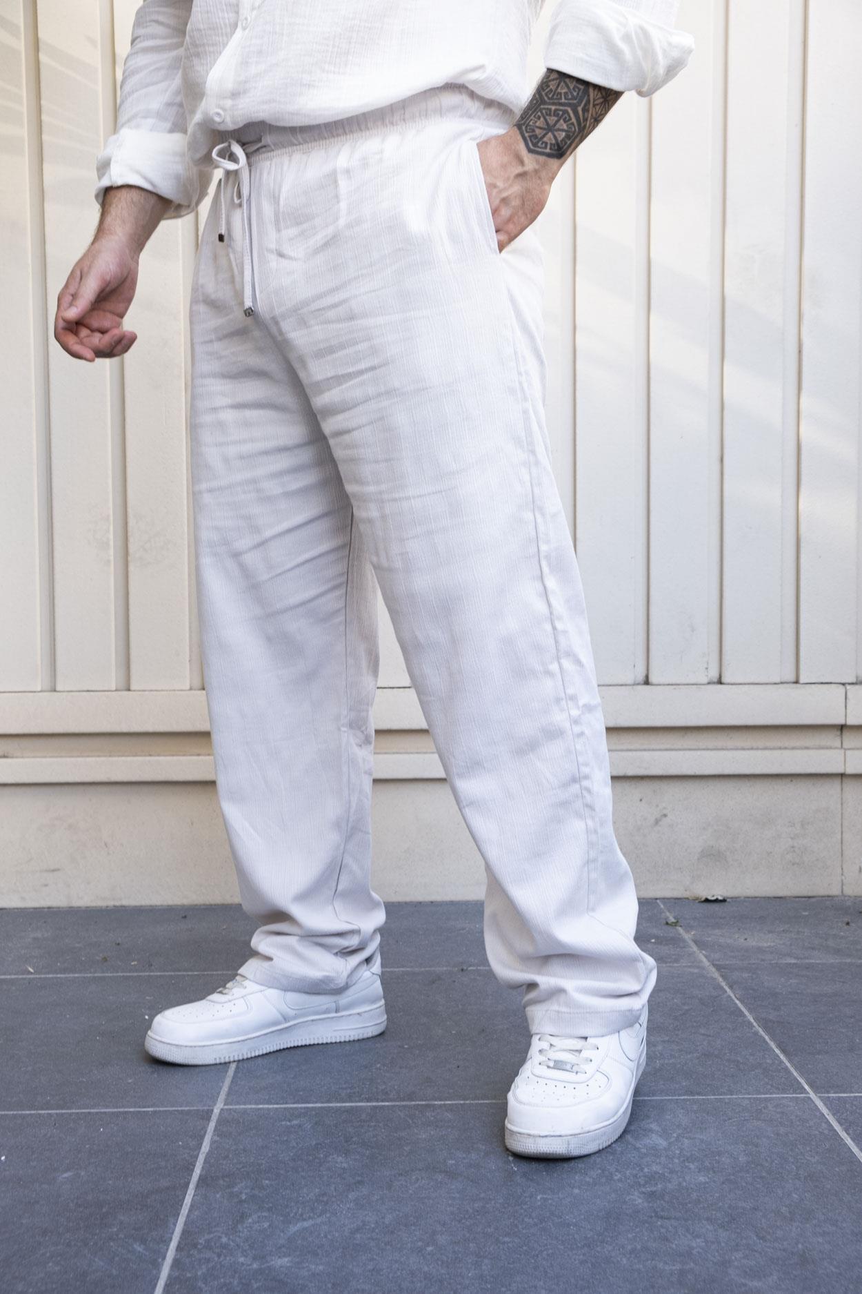 Rahat Kalıp Keten Pantolon (SPB05)