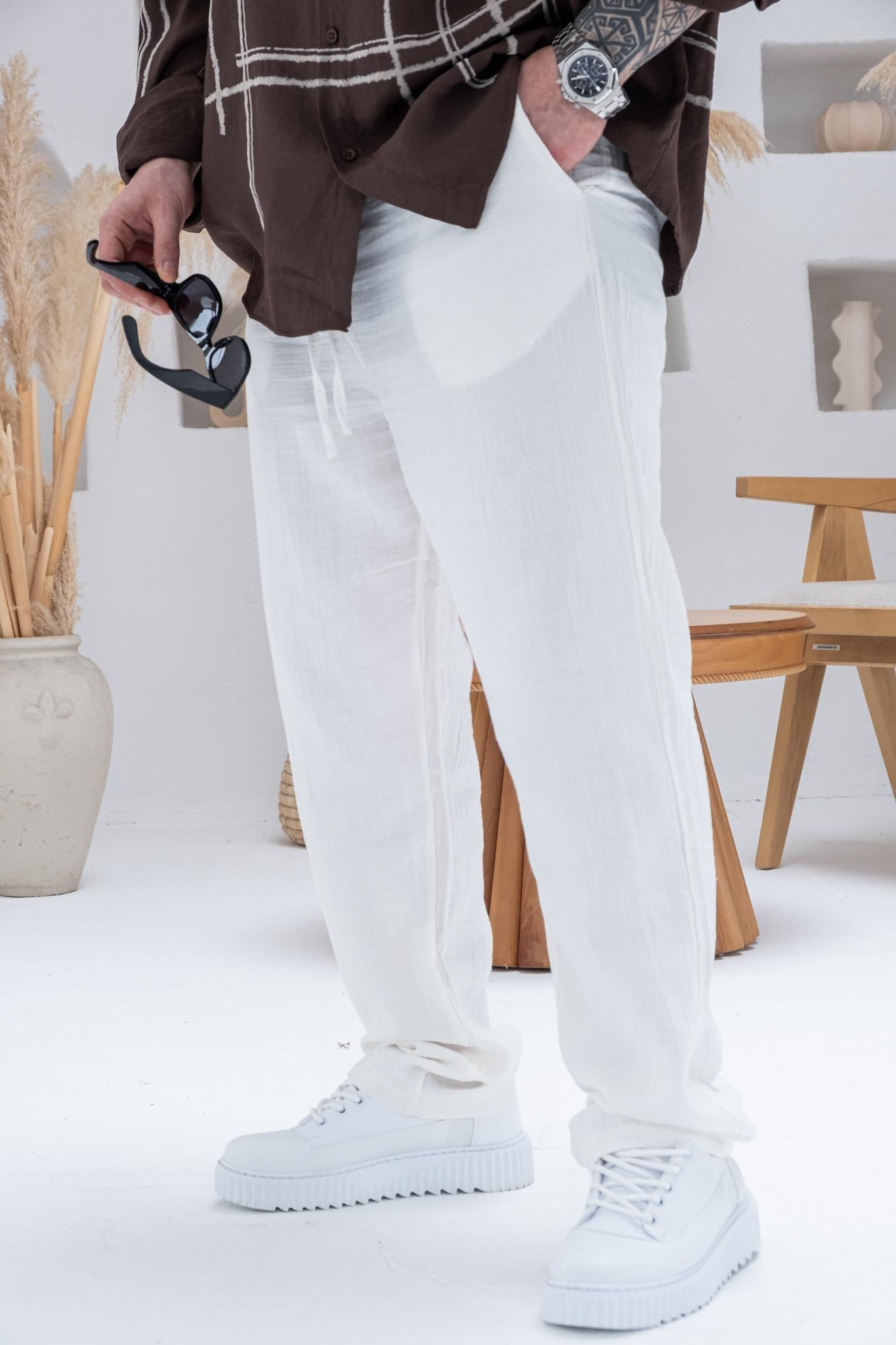 Rahat Kalıp Müsli Kumaş Pantolon (JGB45)