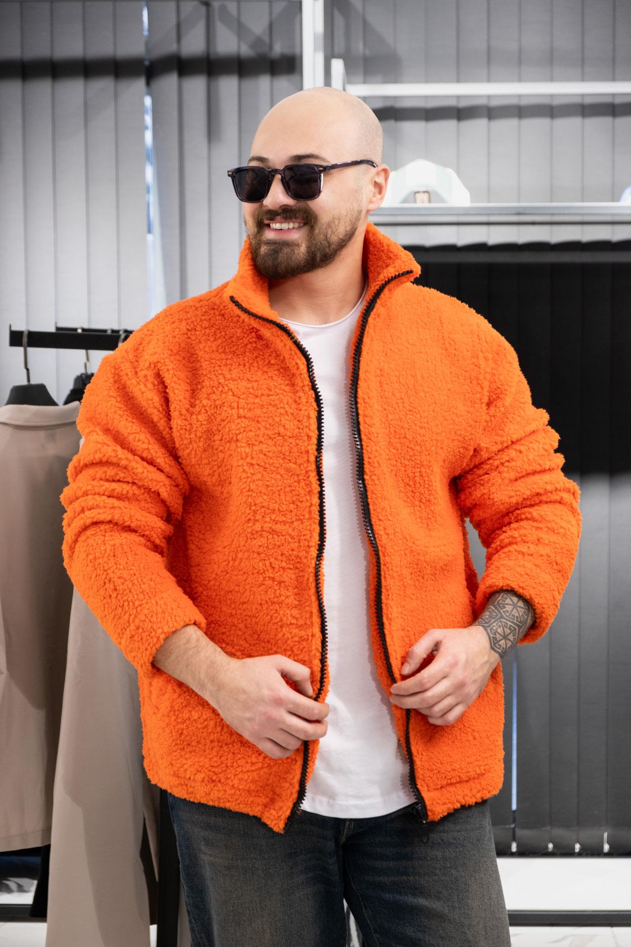 Rahat Kalıp Peluş Ceket (FR-CT02)