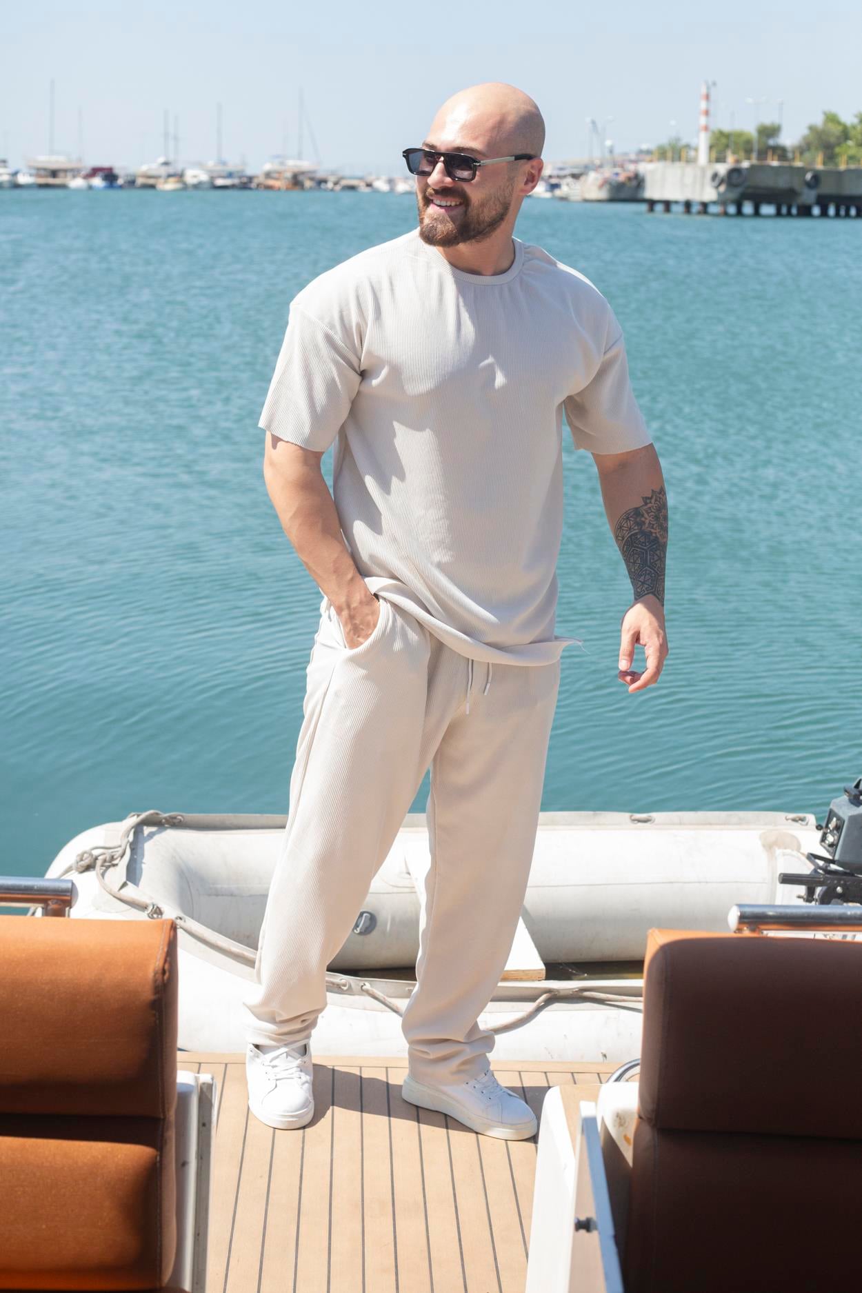 Rahat Kalıp T-Shirt/Jogger Takım (TKG25)