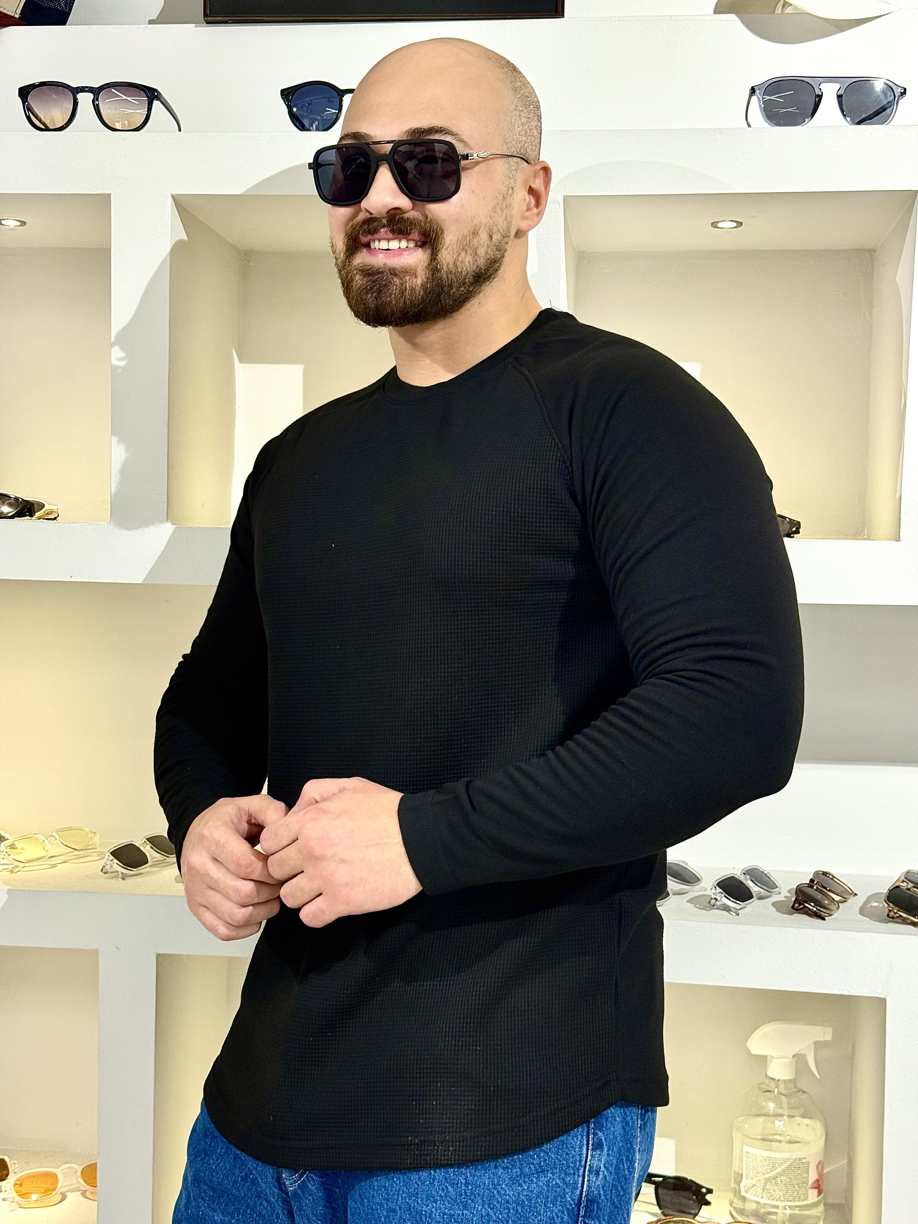 Reglan Kol Slim Fit Sweatshirt (SVTS63)