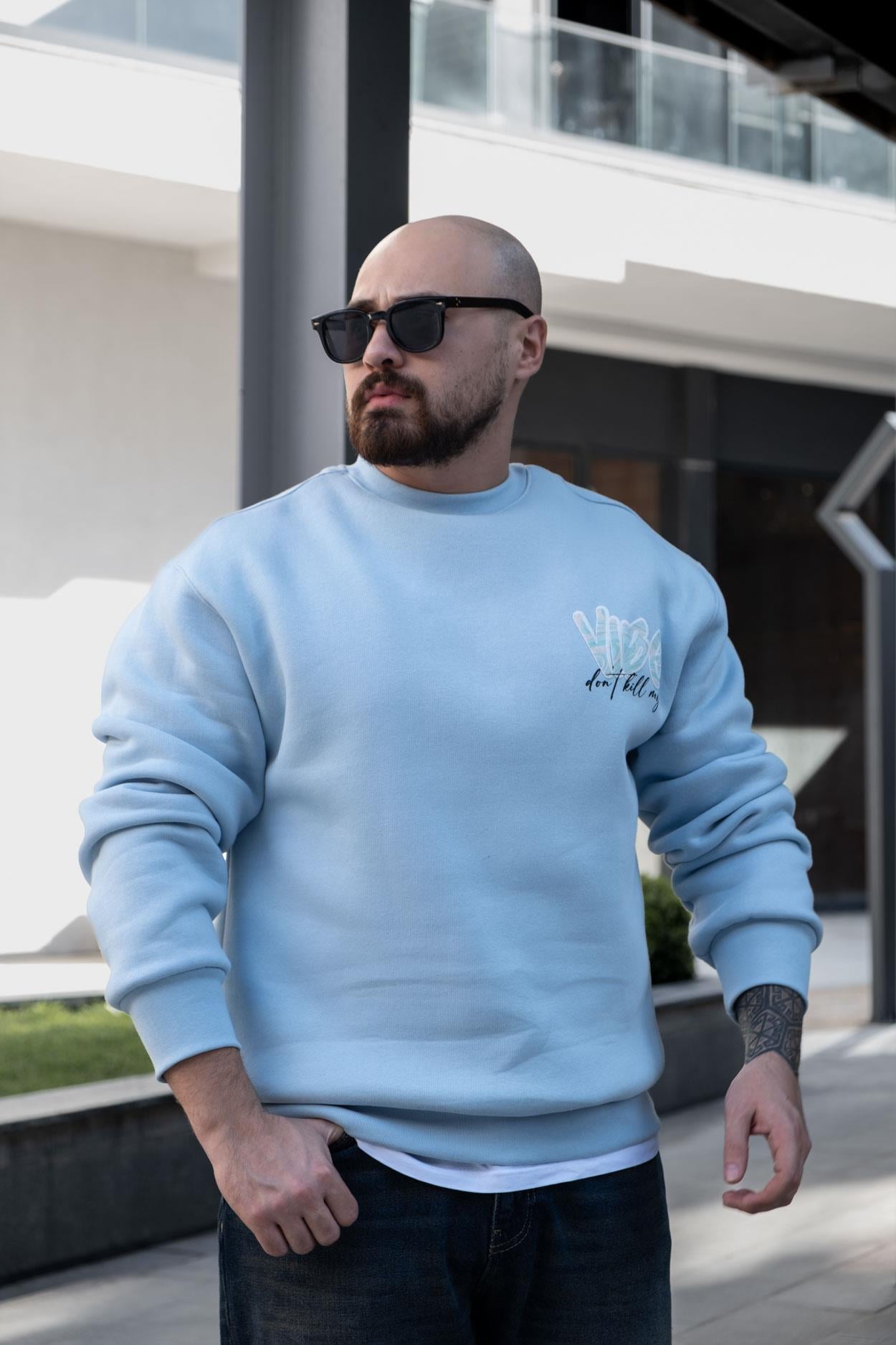 Sırt Detaylı Oversize Sweatshirt (SVTM29)
