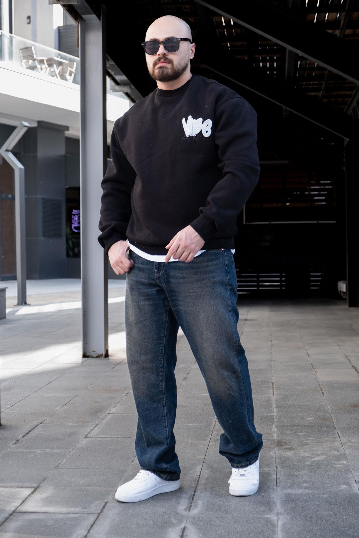 Sırt Detaylı Oversize Sweatshirt (SVTS29)