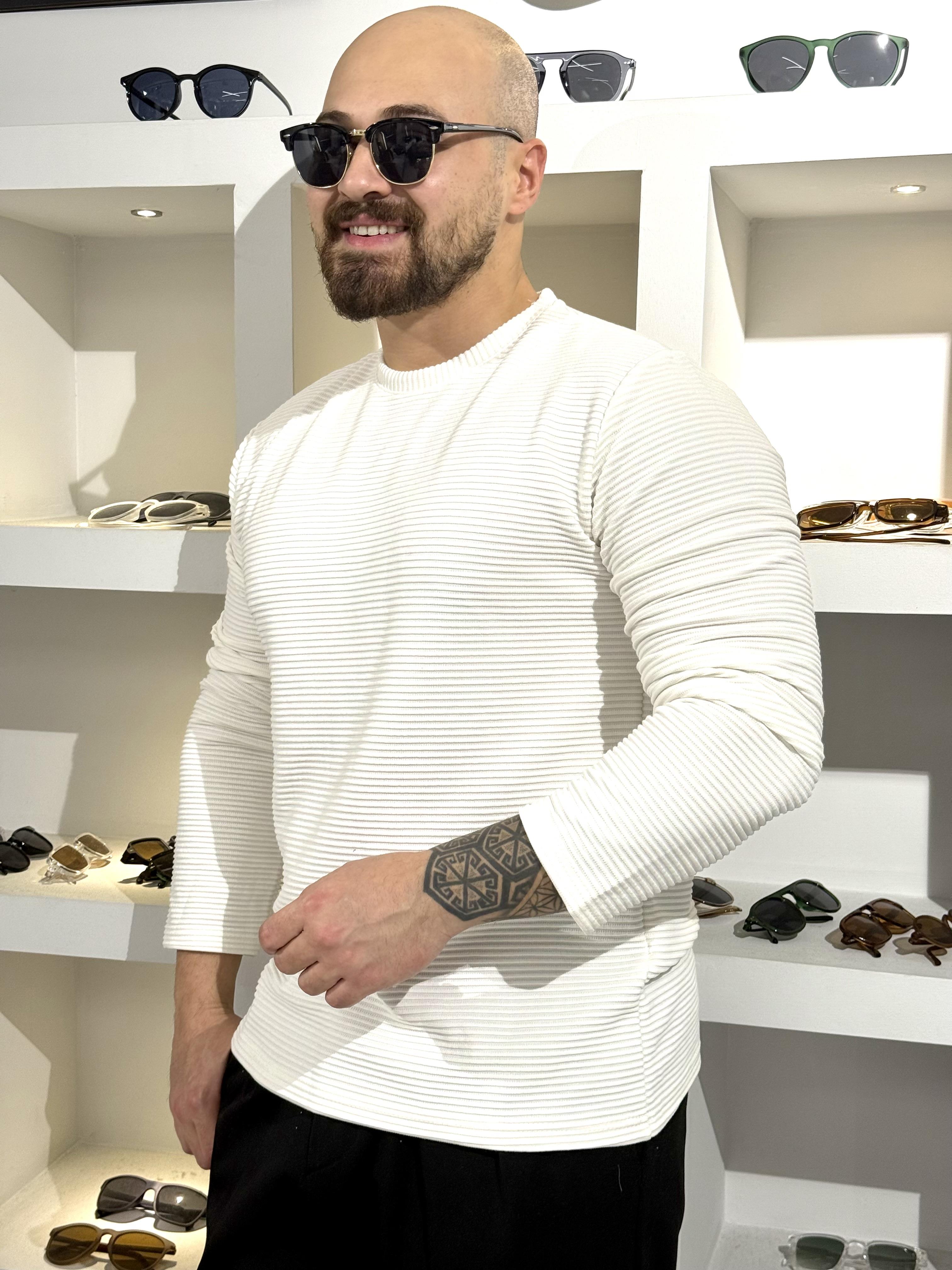 Slim Fit Kampanyalı Sweatshirt (SVTB72)