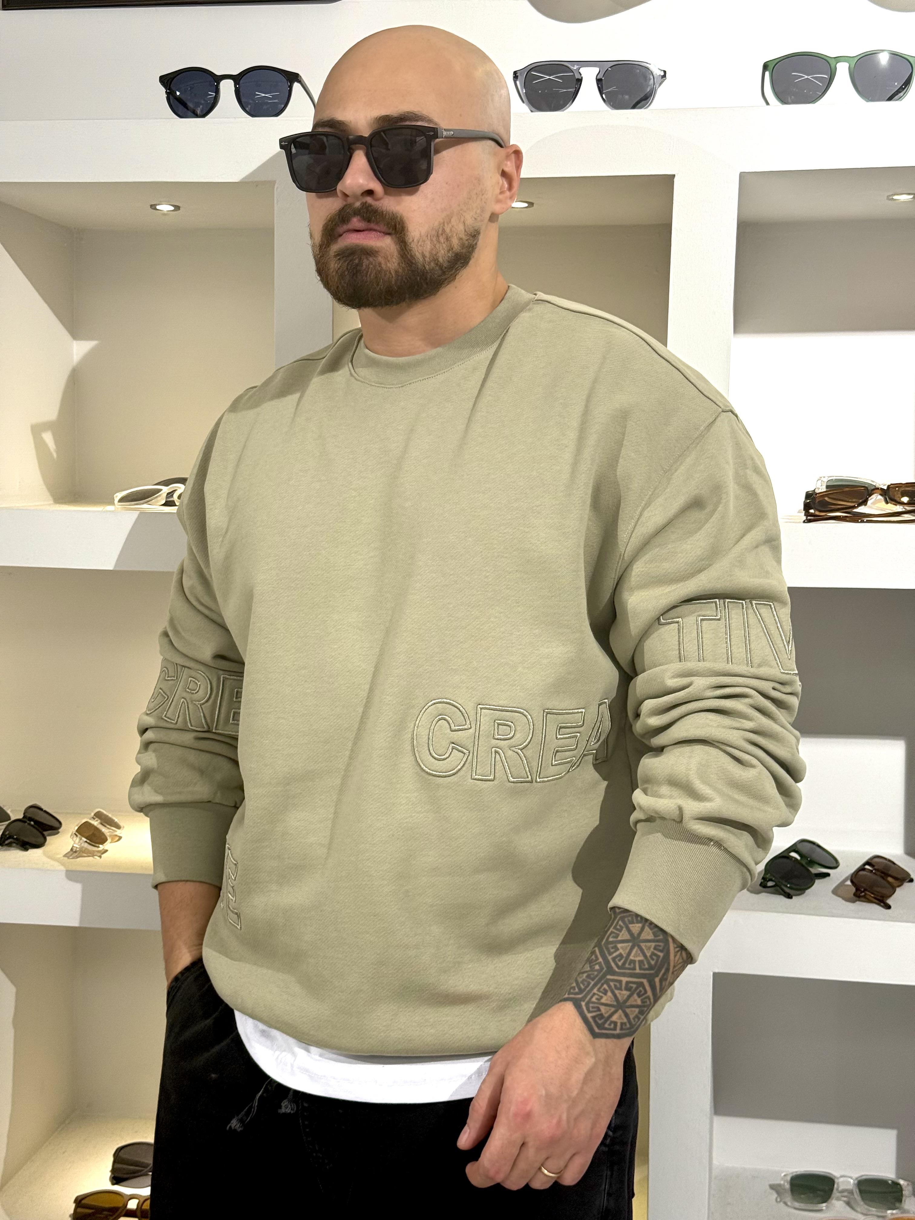 Üç İplik Kampanyalı Sweatshirt (SVTH68)