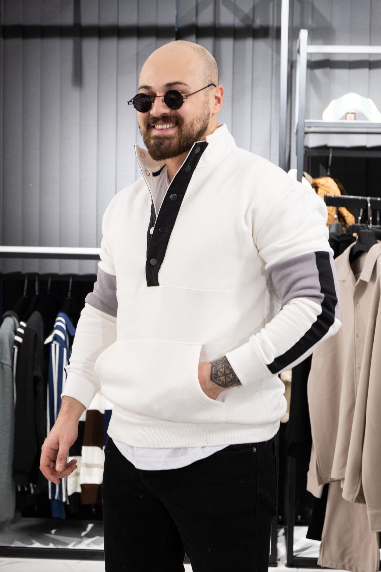 Üç İplik Şardonlu Sweatshirt (K-SWTB01)