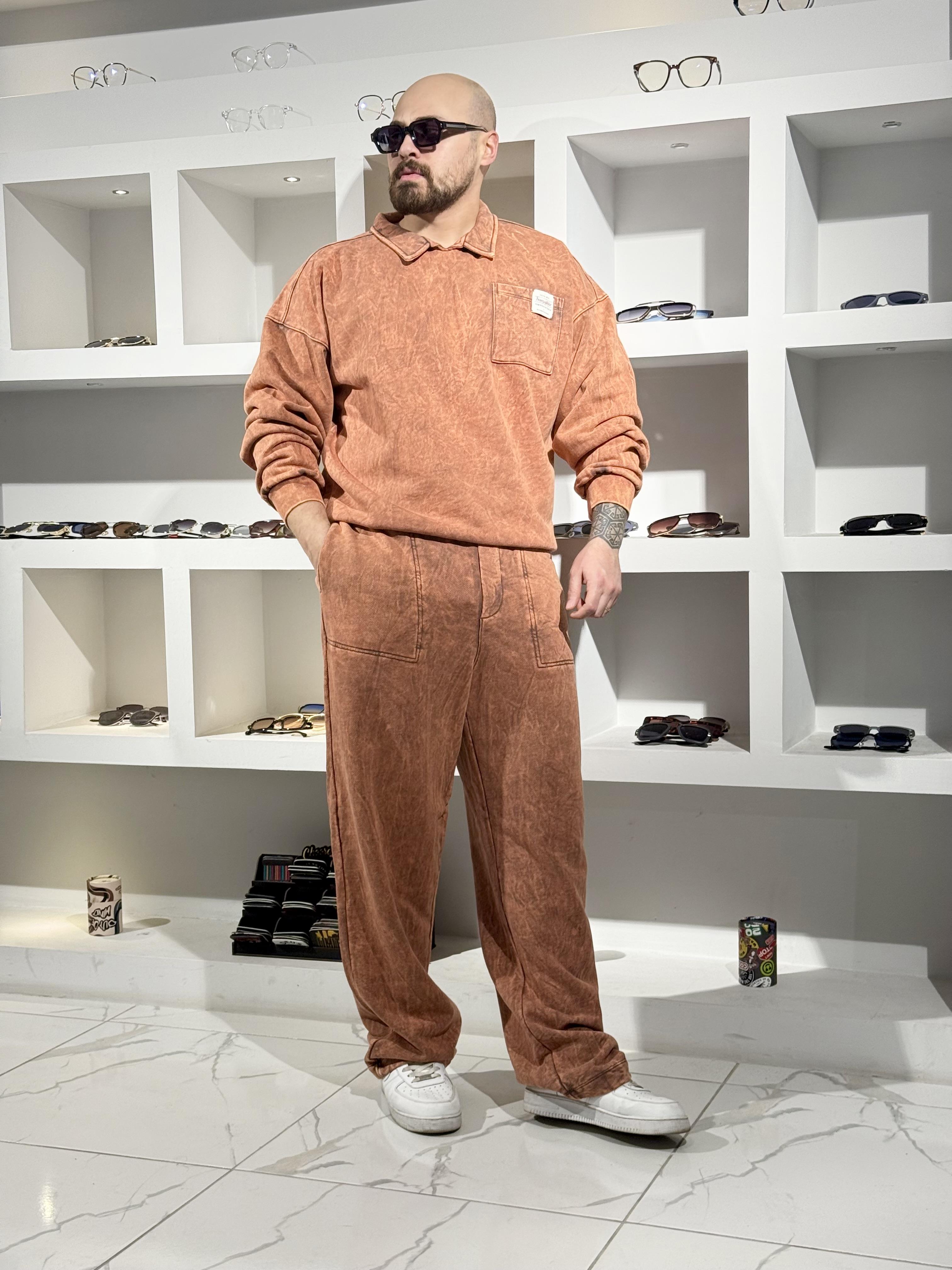 Üç İplik Yıkamalı Rahat Kalıp Takım (TKT32)