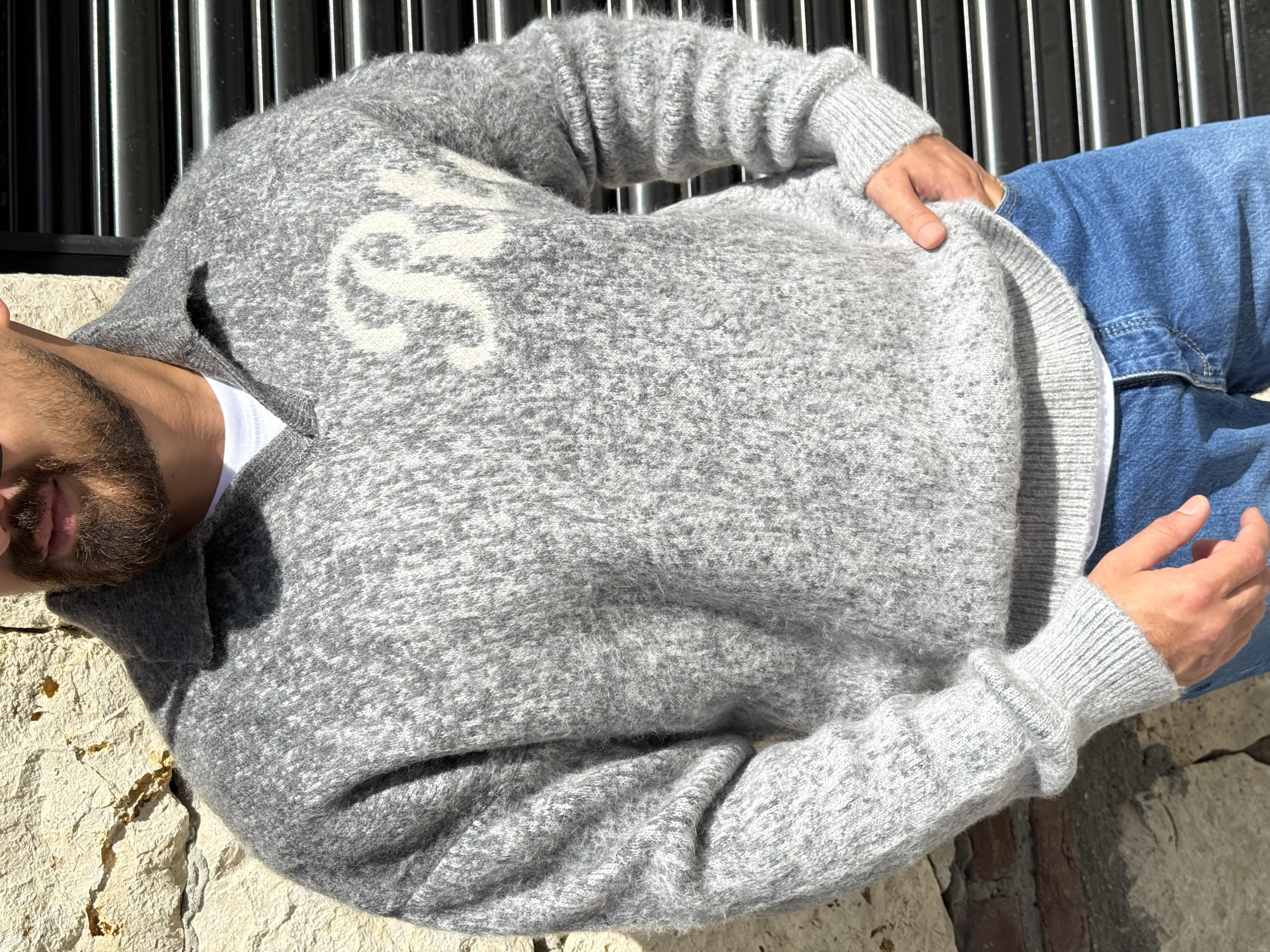 Yaka Detaylı Oversize Kazak (SVTG50)
