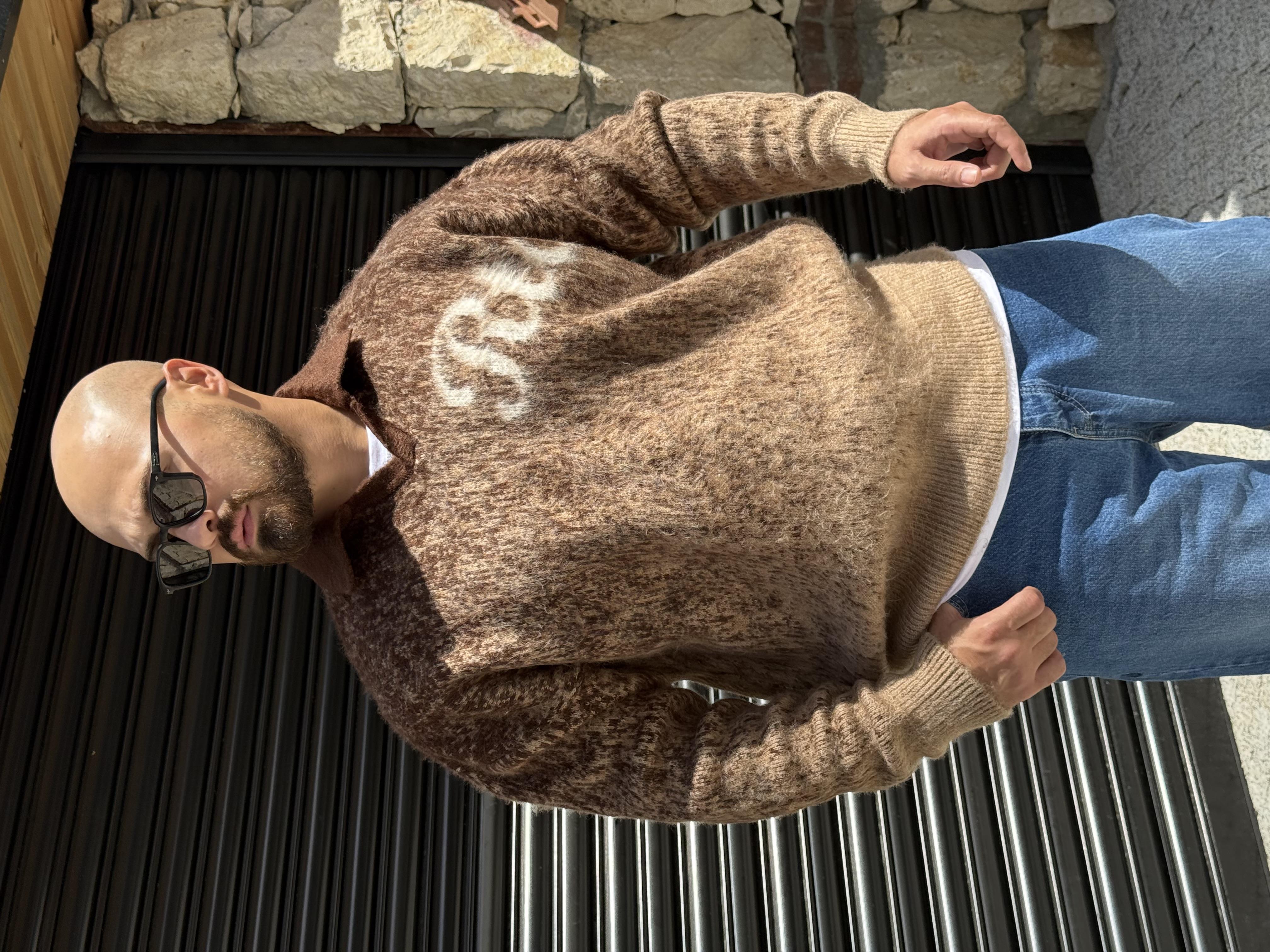 Yaka Detaylı Oversize Kazak (SVTKA50)