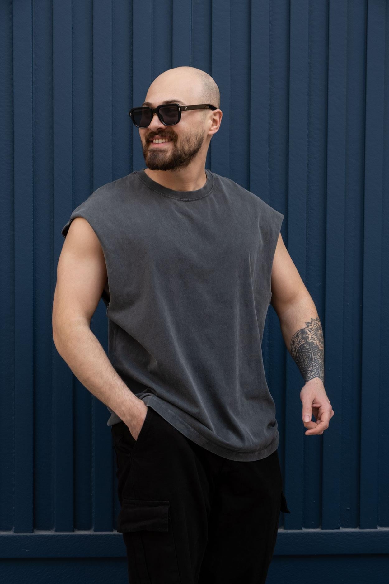Yıkamalı Oversize Atlet (TSA15)