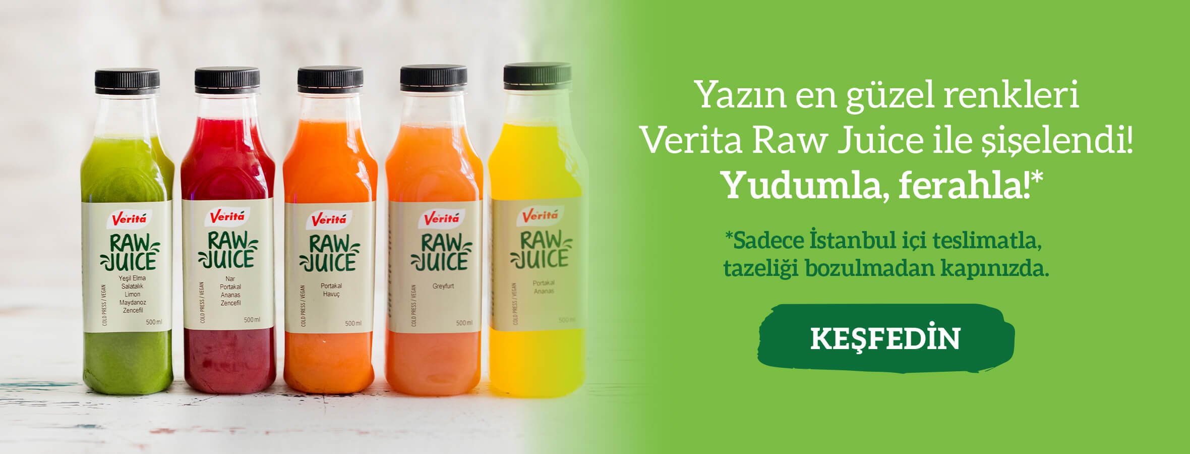 Raw Juice Taze Sıkma Meyve Suyu