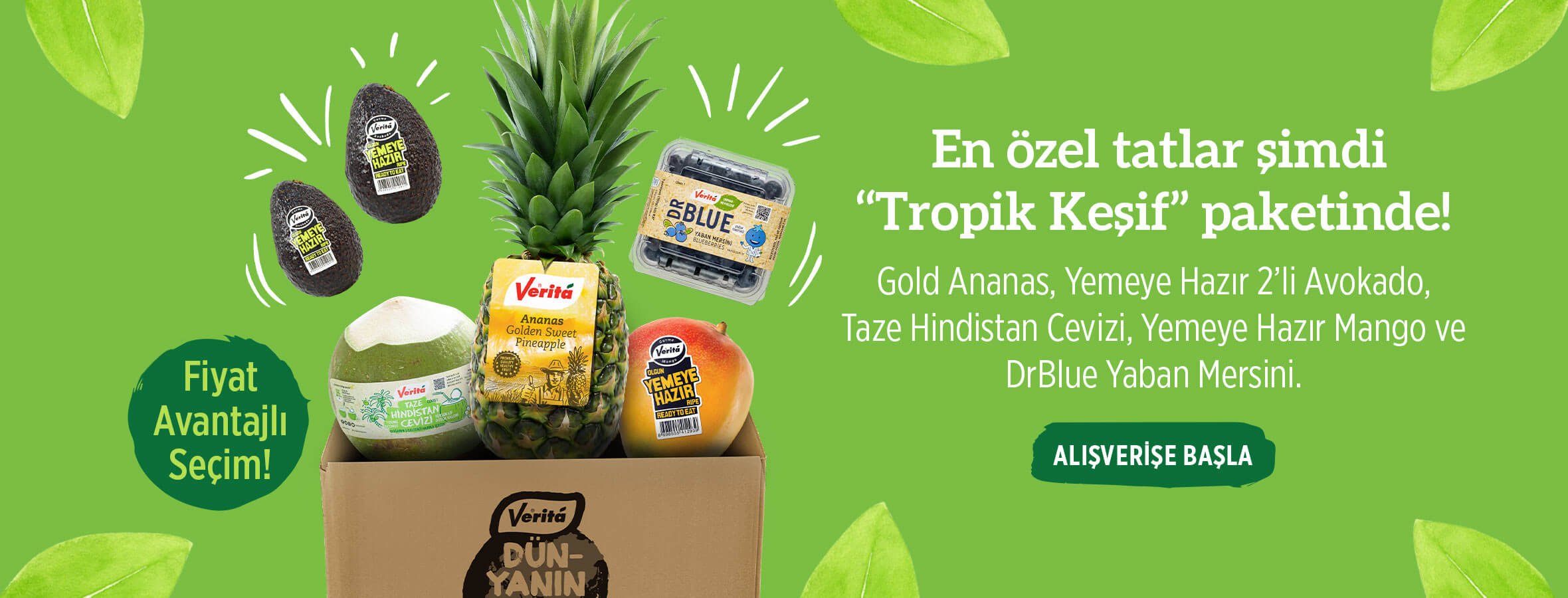 Avatajlı Tropik Meyve Keşif Pakedi