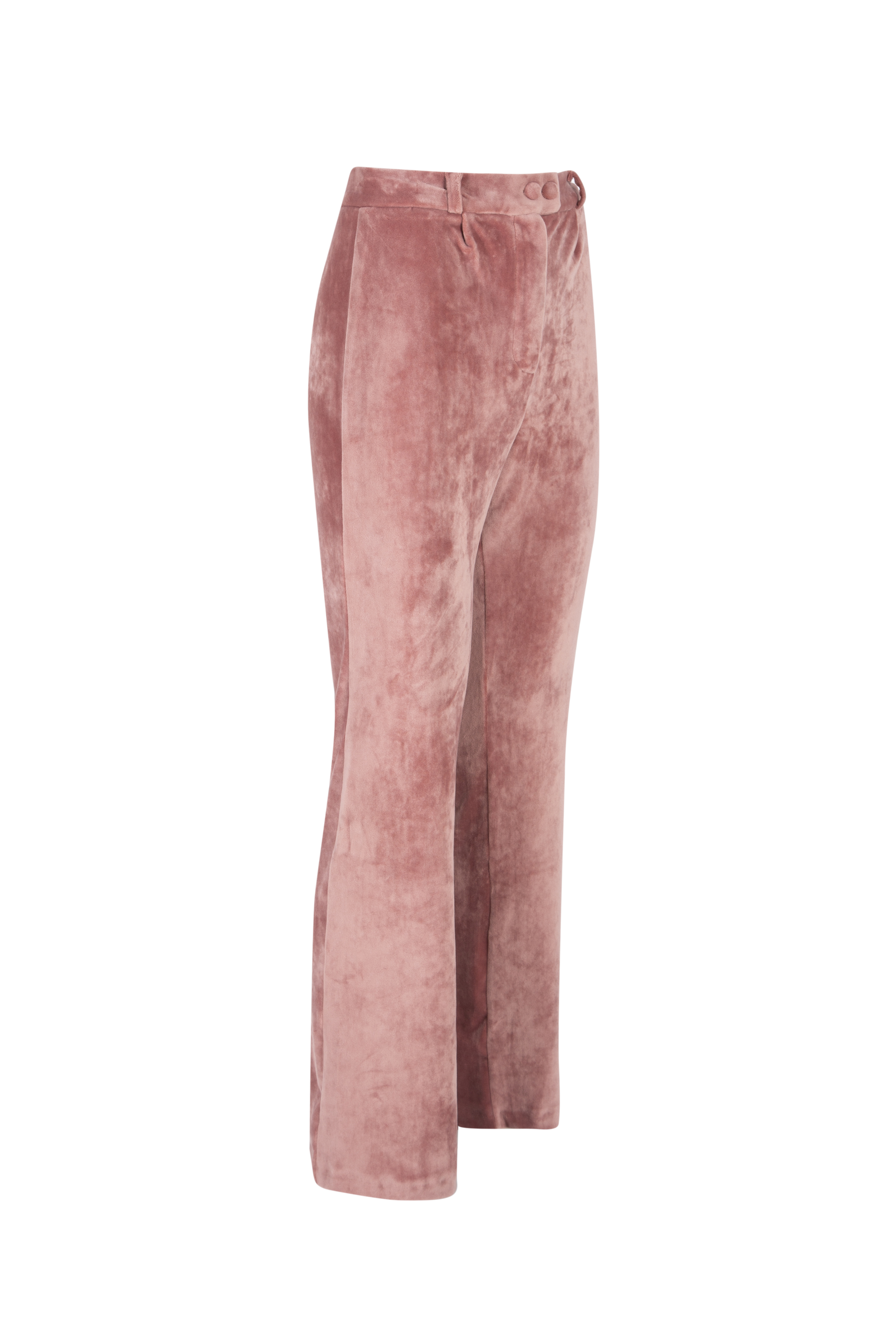 Pink Ines Velvet Trouser