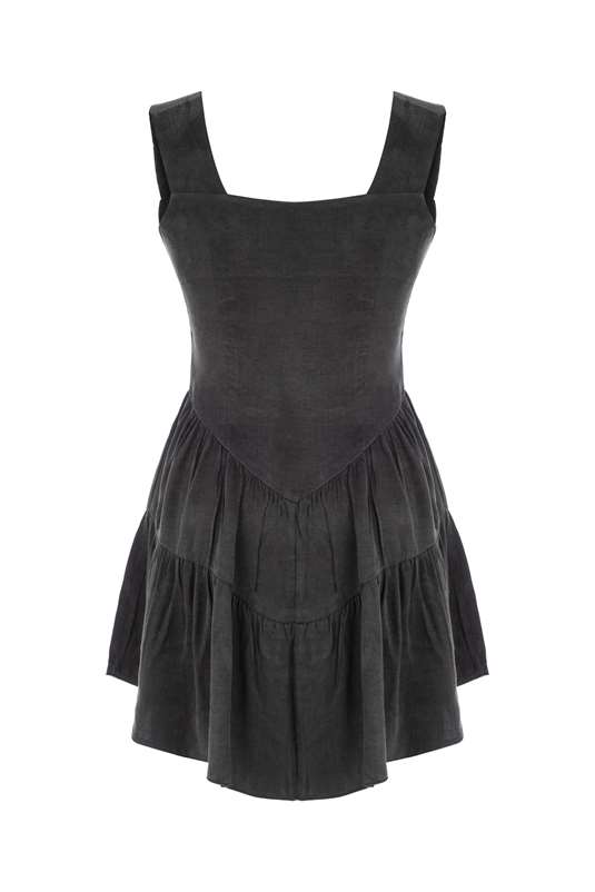 ANTHRACITE JOLENE DRESS