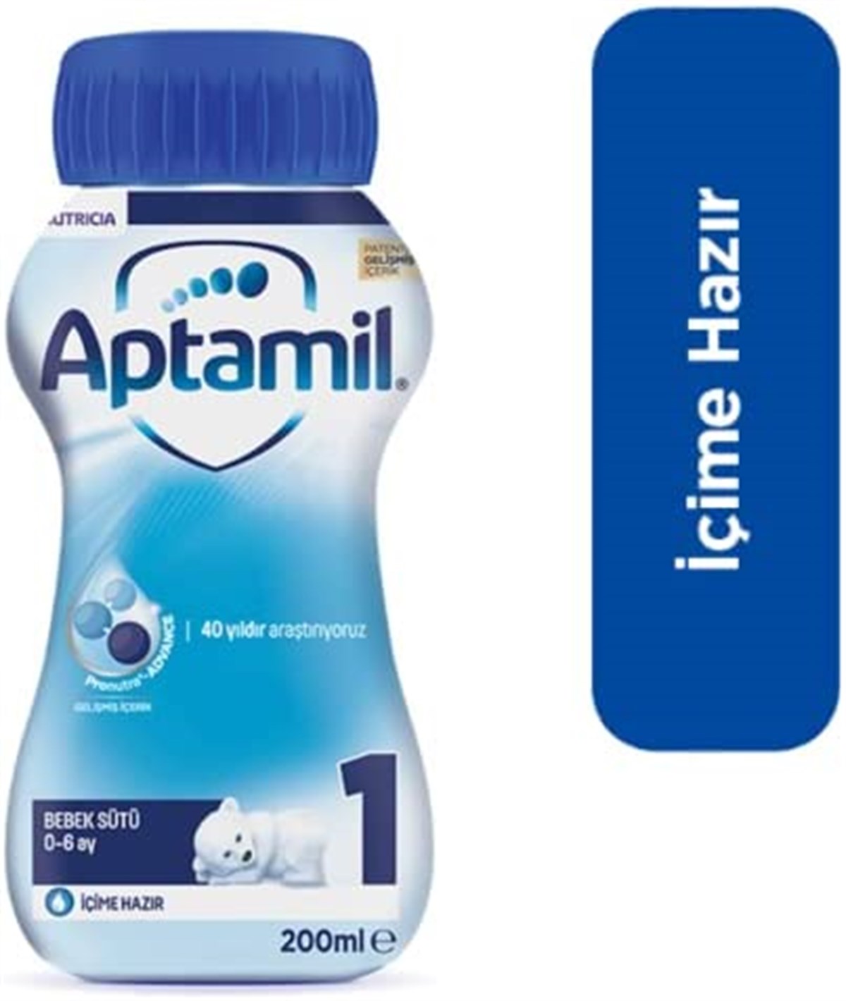 Aptamil 1 Sıvı Bebek Sütü 12'li 200 ml
