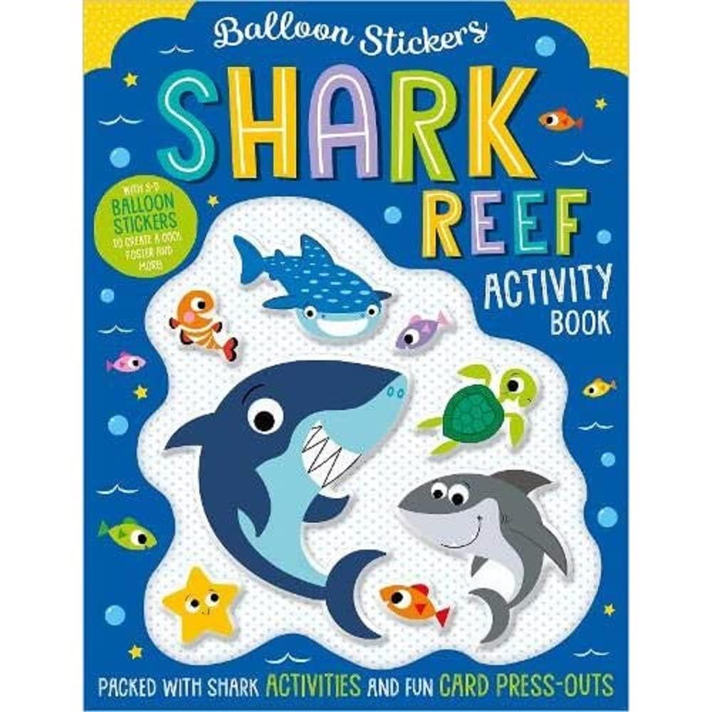 Balloon Stickers Shark Reef Activity Book