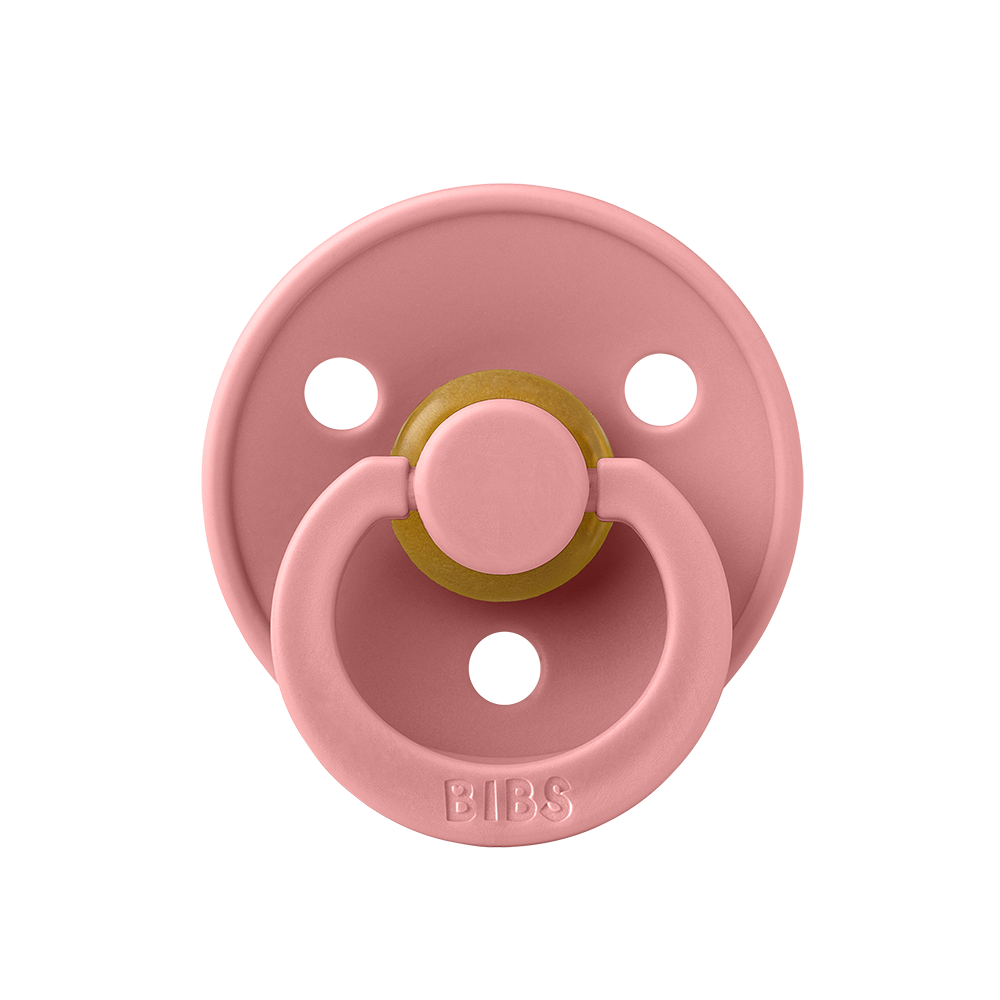 Bibs Colour Anatomik Damaklı Kauçuk Emzik - Dusty Pink