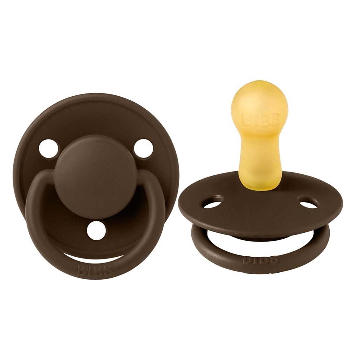 Bibs De Lux Kauçuk Emzik - Mocha
