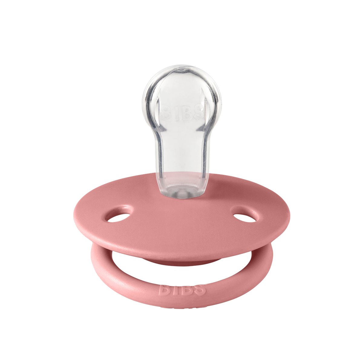 Bibs De Lux Silikon Emzik - Dusty Pink  0 - 36 Ay