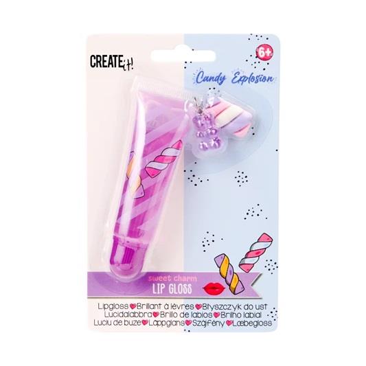 Create It Süslü Dudak Parlatıcısı - Mor - Candy Explosion