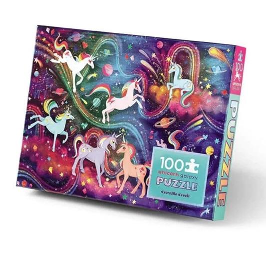 Crocodile Creek Puzzle - 100 Parça - Unicorn